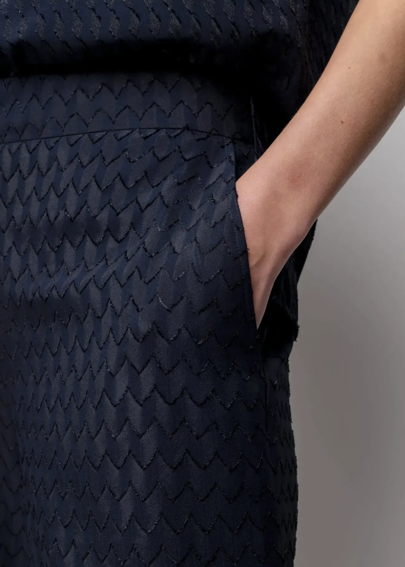 Vanilia Ausbrenner Rechte Broek Classic Navy Discount