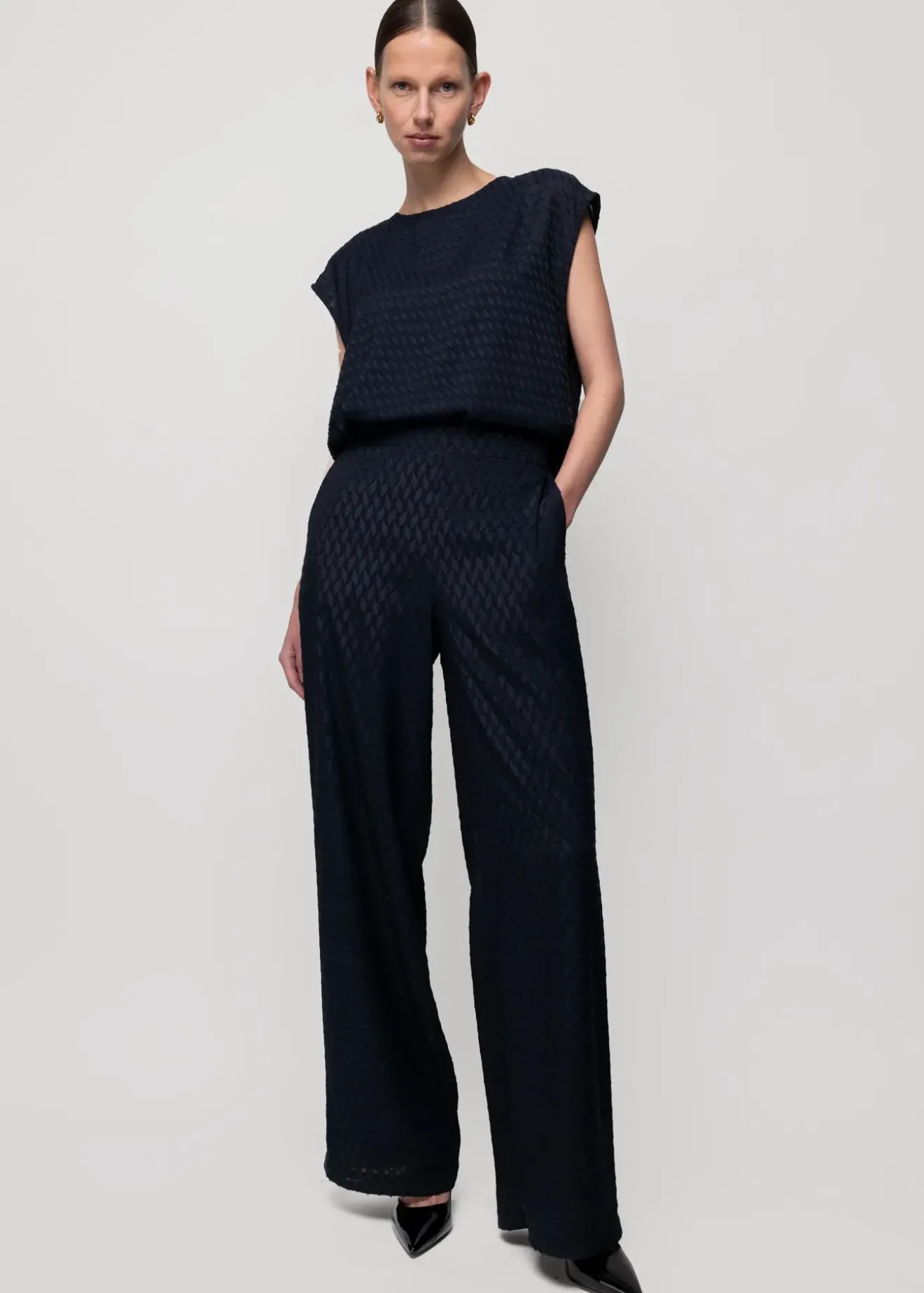 Vanilia Ausbrenner Rechte Broek Classic Navy Discount