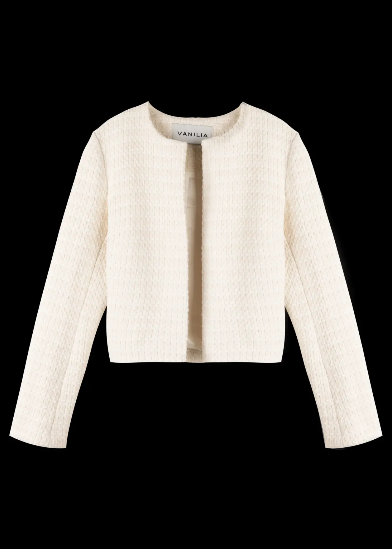 Vanilia Boucle Jasje Ecru Clearance