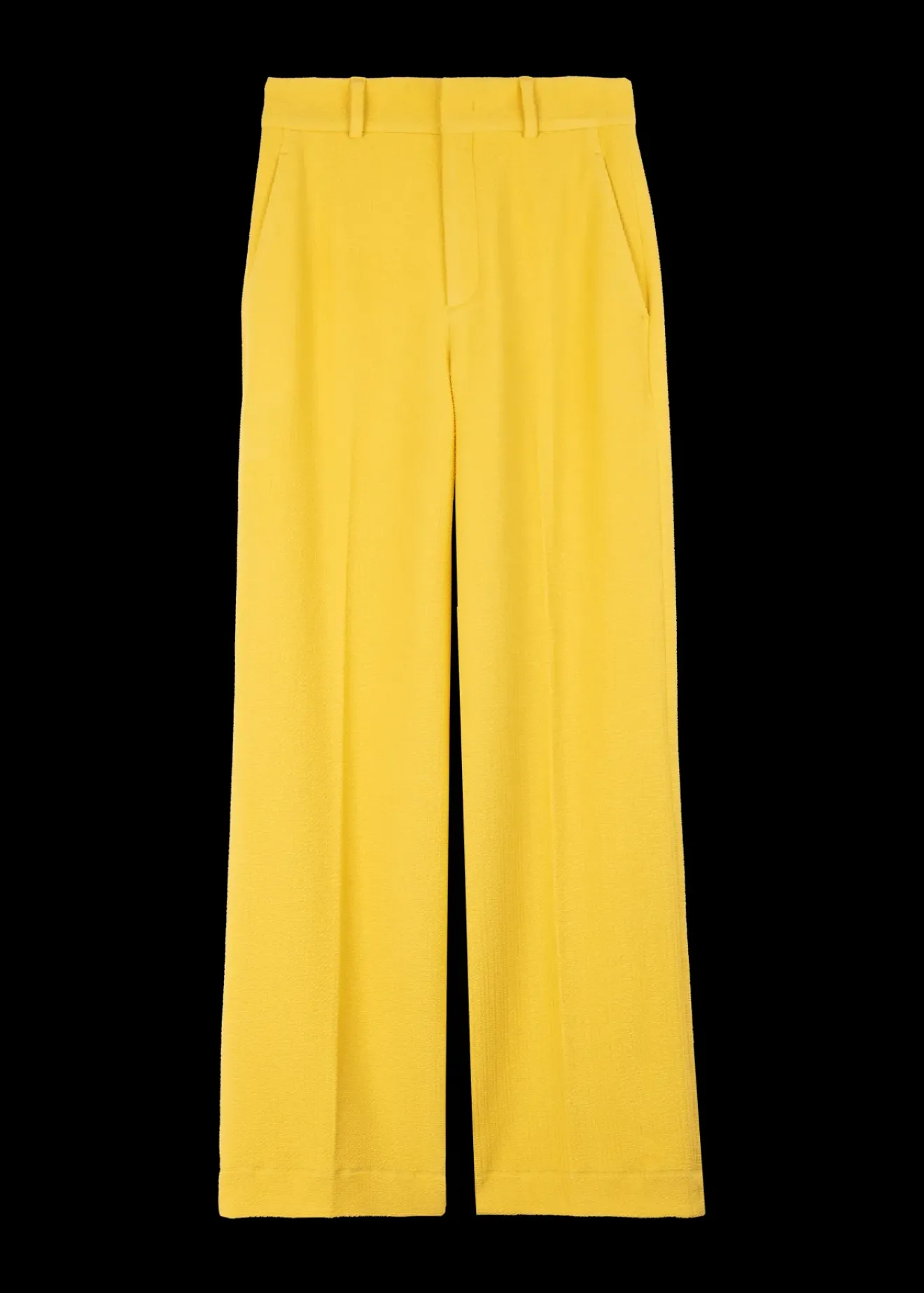 Vanilia Crinkle Structuur Pantalon Sun Hot