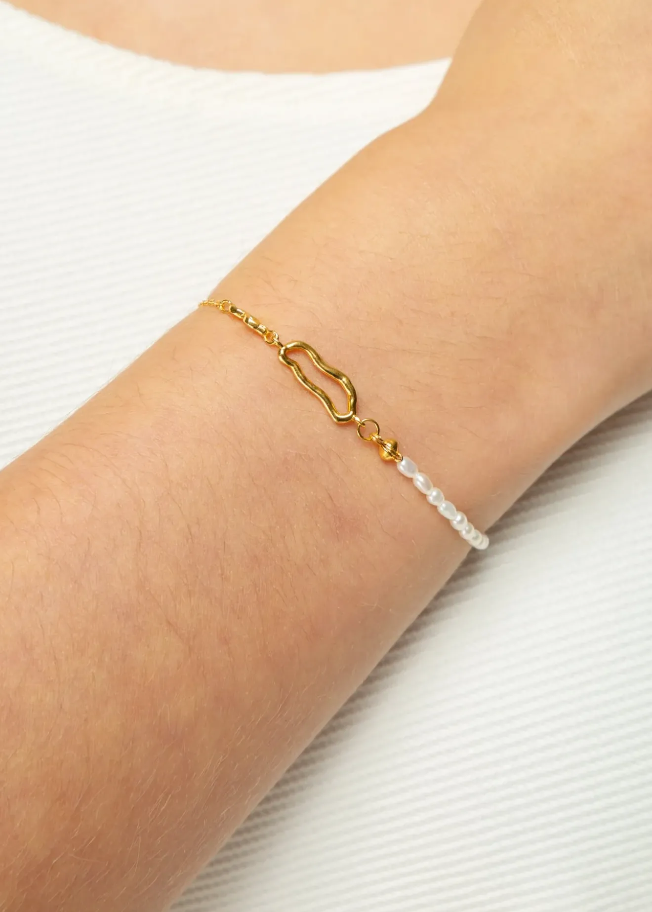Vanilia Enamel Armband Juliana Pearl Best