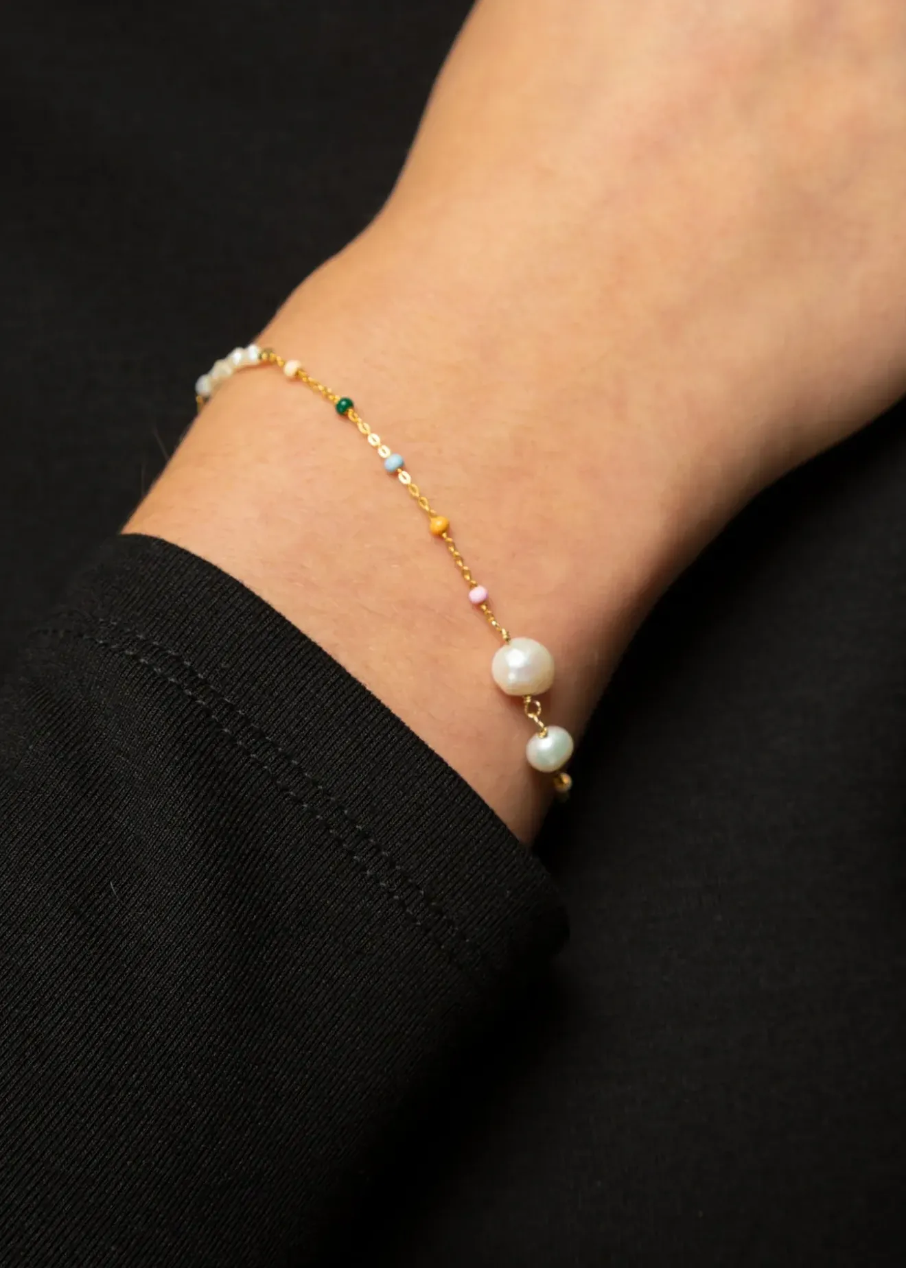 Vanilia Enamel Armband Lola Perla Dreamy Pearl Outlet