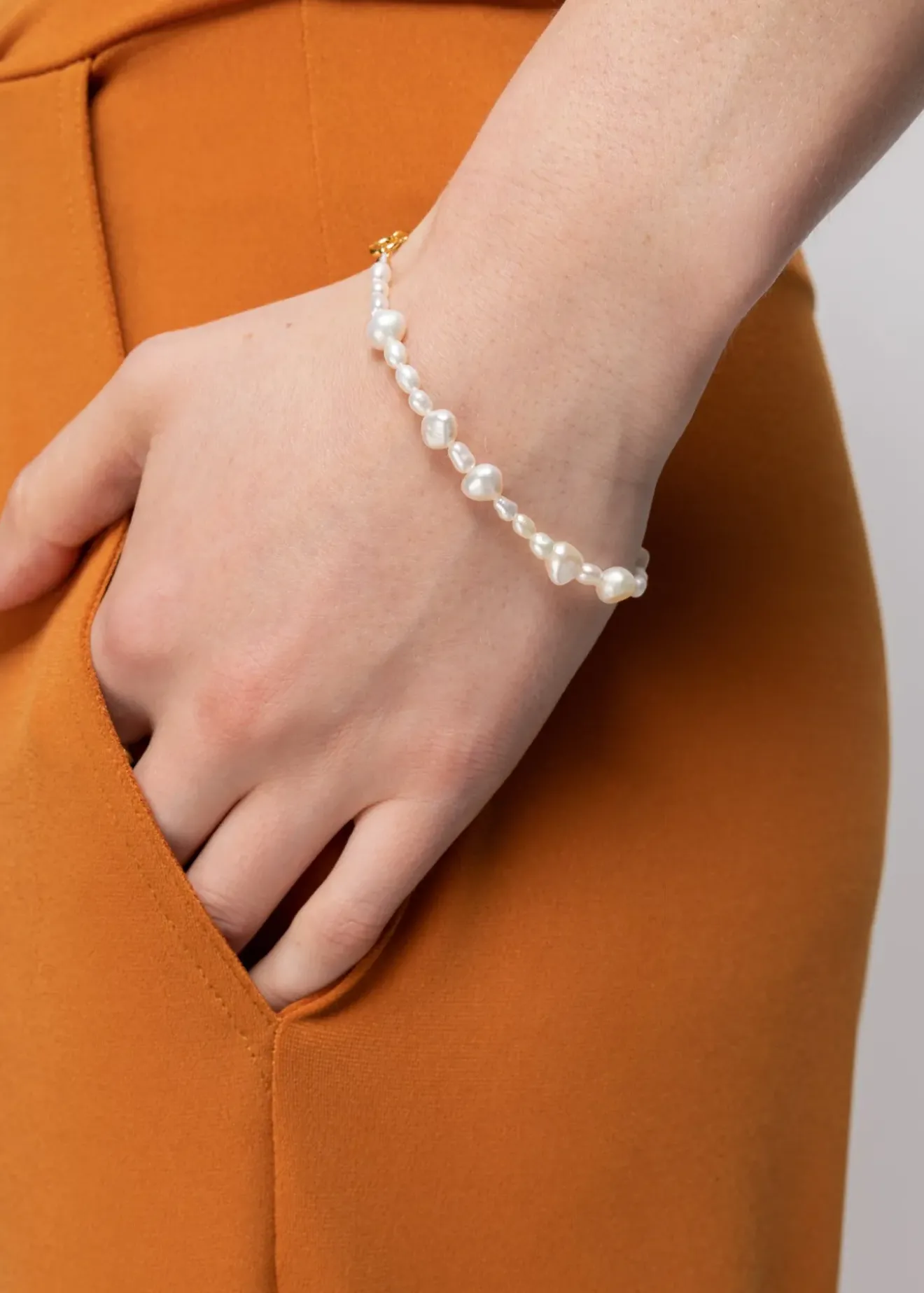 Vanilia Enamel Armband Pearlie 925S/Gp Online