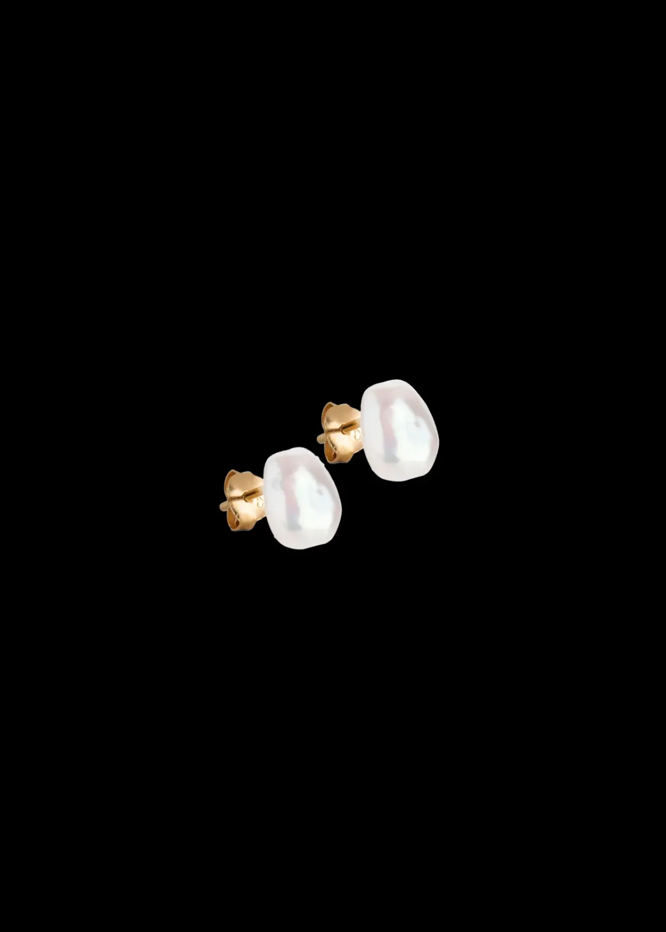 Vanilia Enamel Oorbellen Baroque Pearl Baroque Pearls Hot