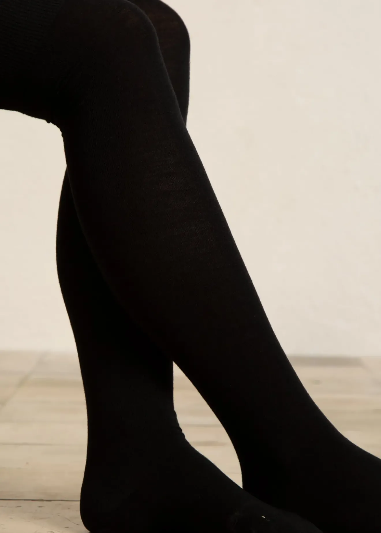 Vanilia Falke Overknee Zwart Discount
