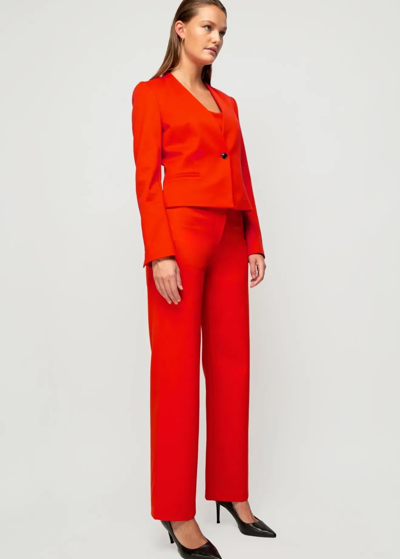 Vanilia High Tech Broek Met Rechte Pijp Valiant Poppy Outlet