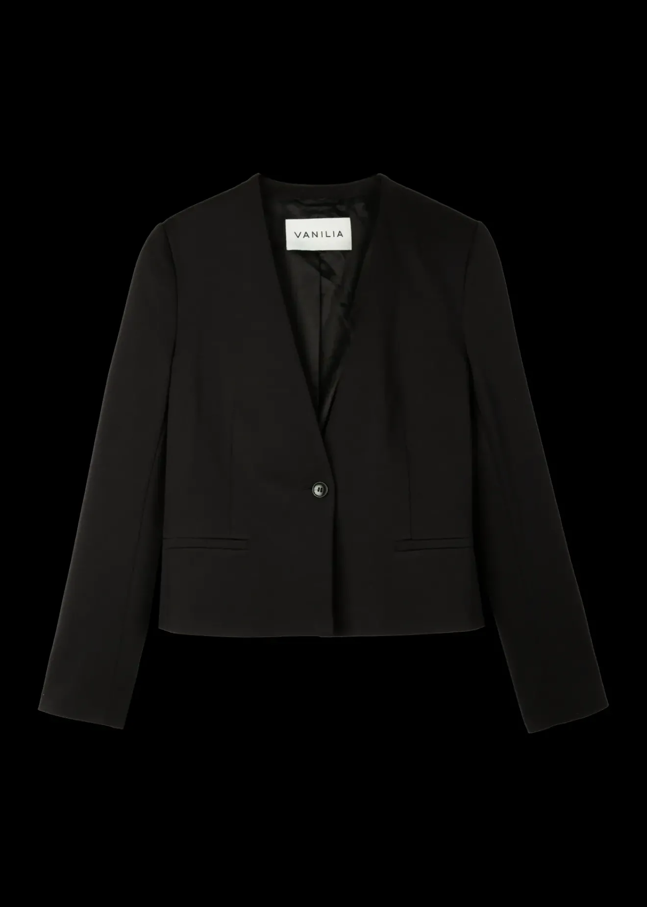Vanilia High Tech Punto Blazer Zwart New