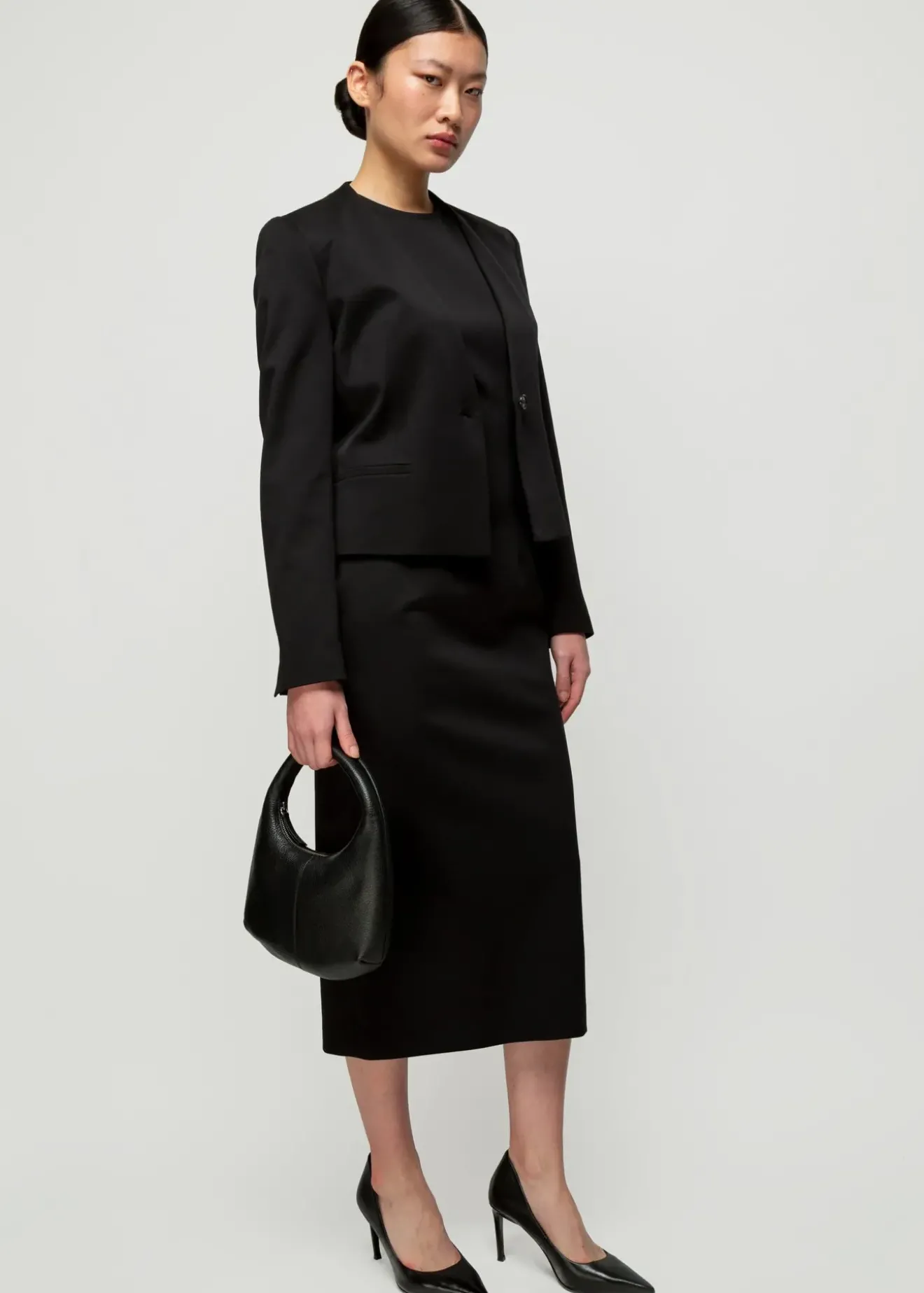 Vanilia High Tech Punto Blazer Zwart New