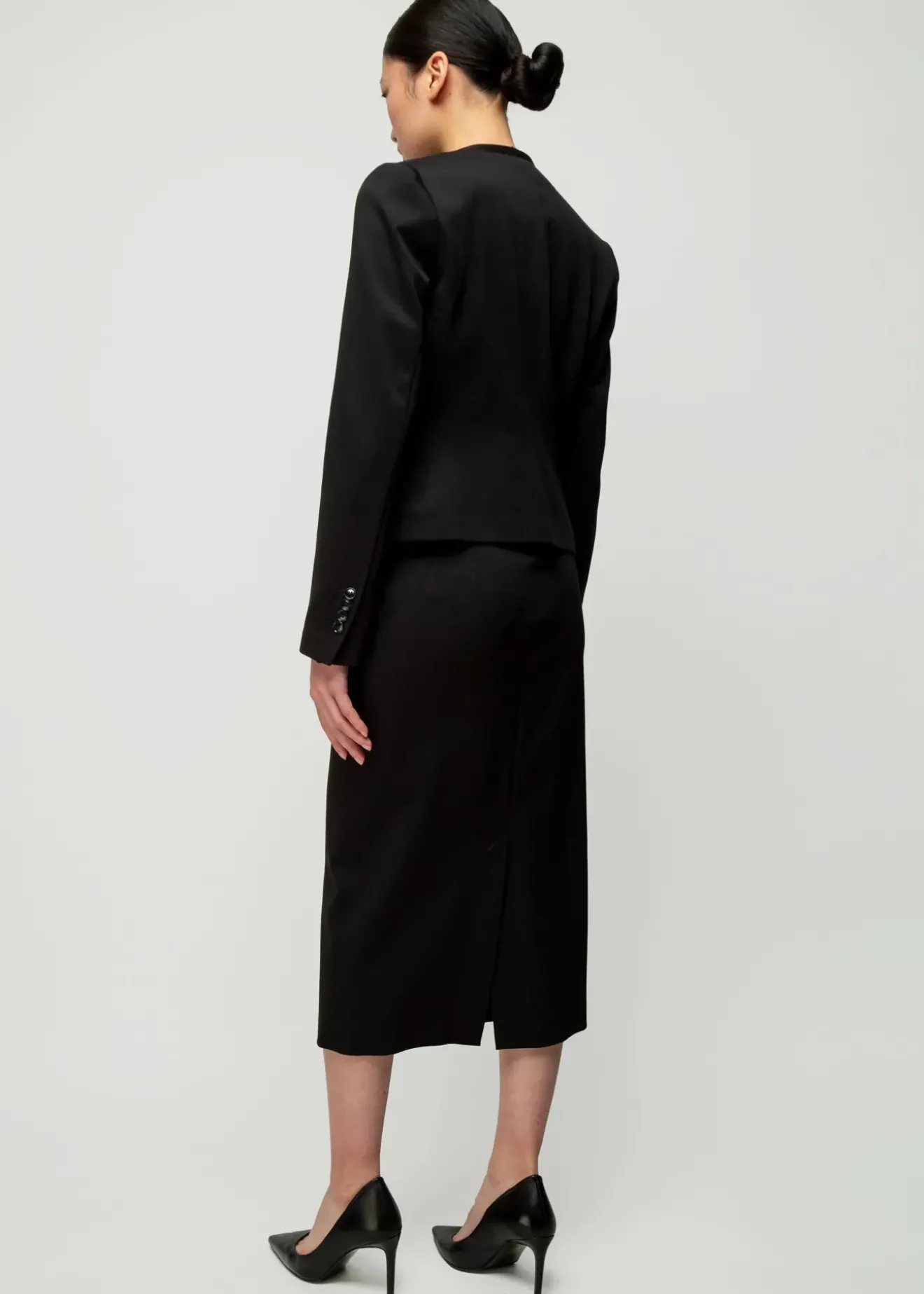 Vanilia High Tech Punto Blazer Zwart New