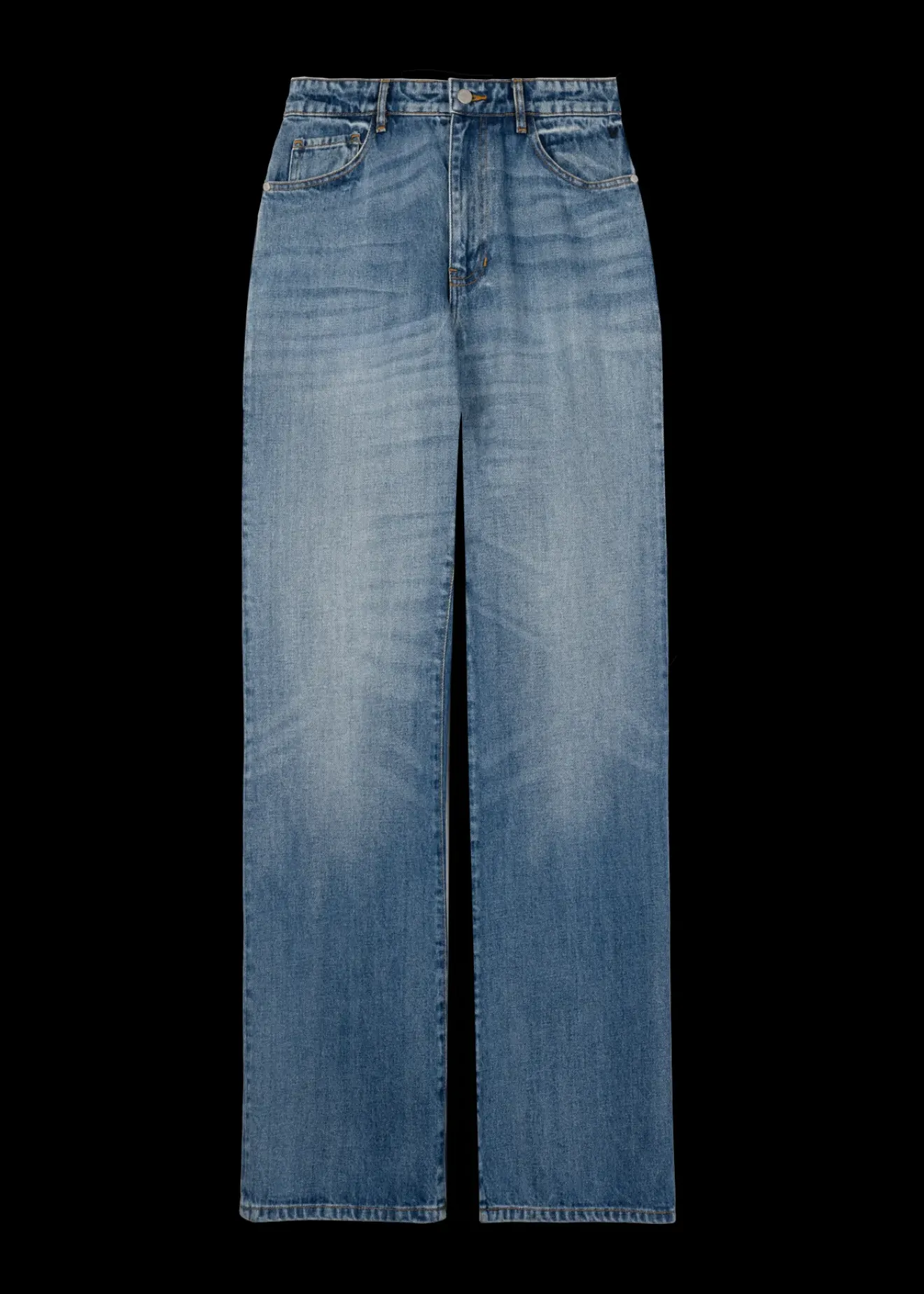 Vanilia High Waist Jeans Straight Fit Autentic Best