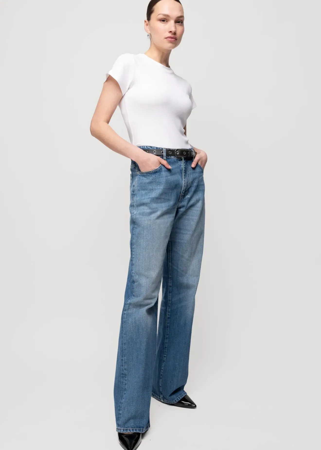 Vanilia High Waist Jeans Straight Fit Autentic Best