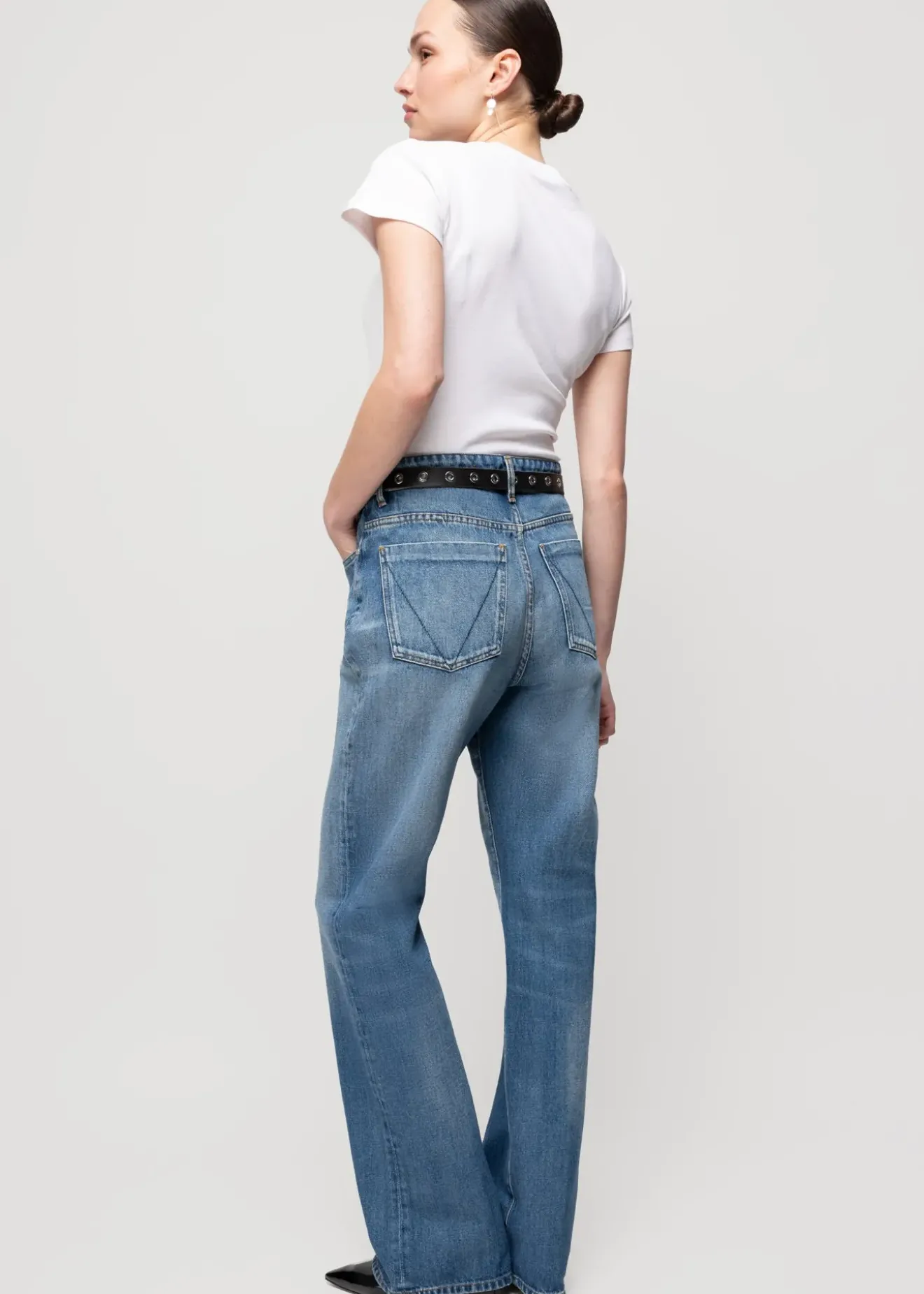 Vanilia High Waist Jeans Straight Fit Autentic Best