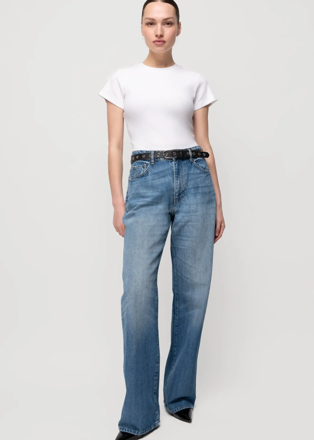 Vanilia High Waist Jeans Straight Fit Autentic Best