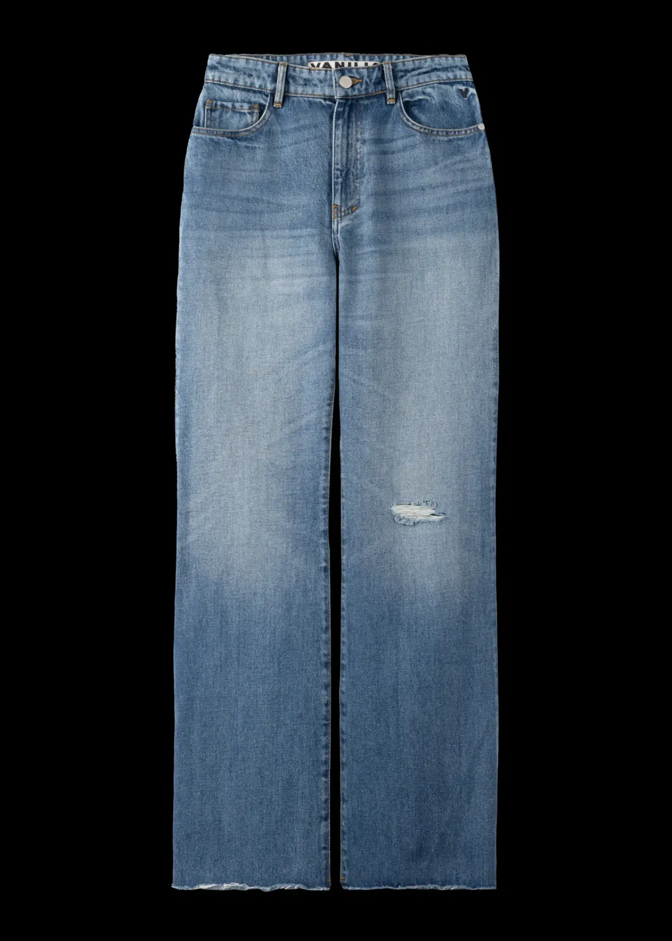 Vanilia High Waist Jeans Straight Fit Autentic Sale