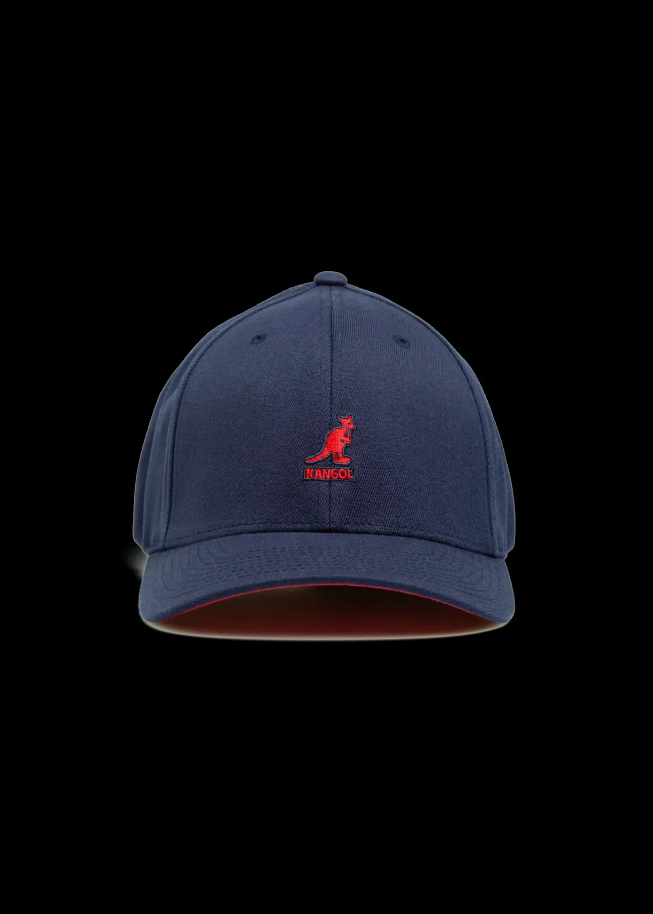 Vanilia Kangol Baseball Pet Dark Blue / Red Best
