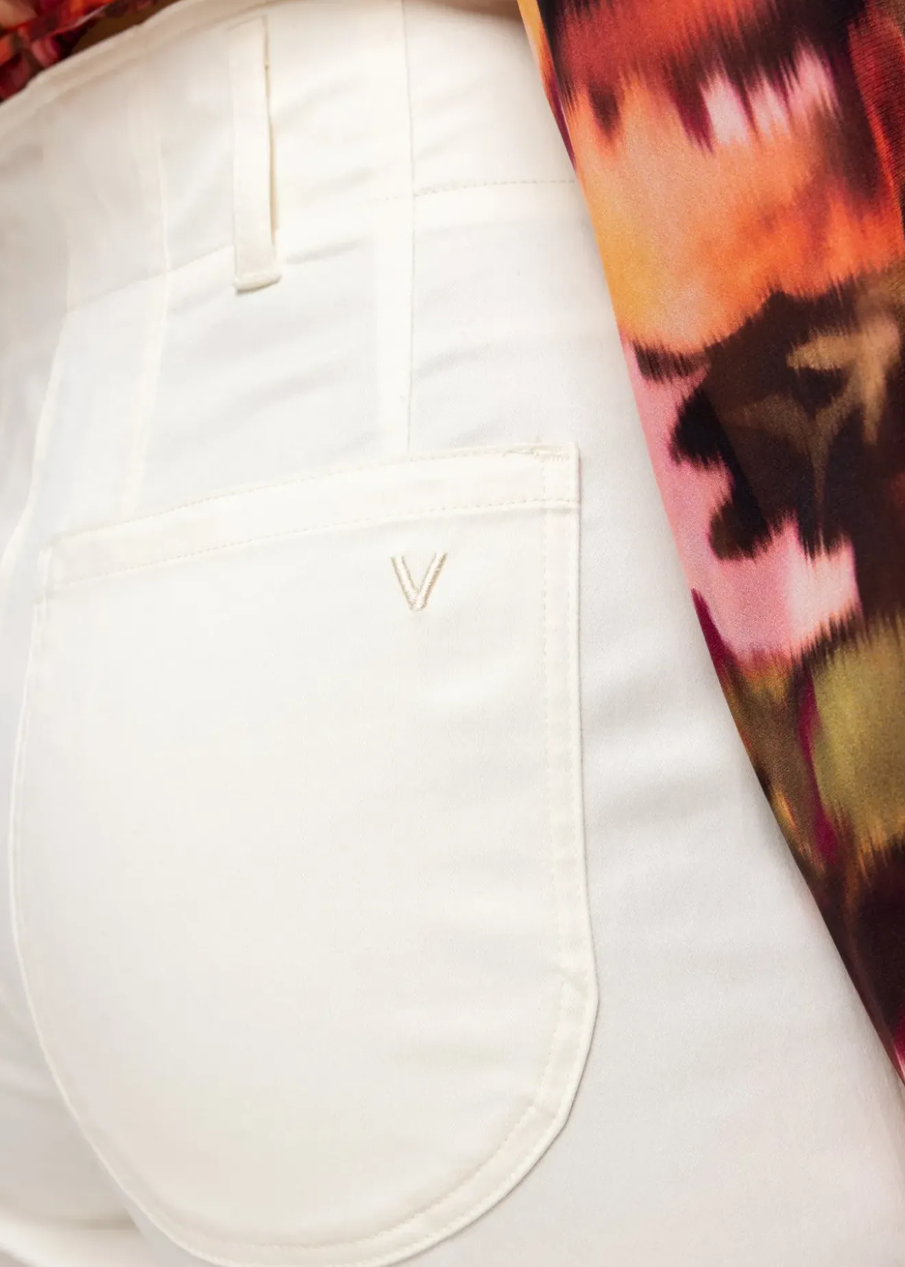 Vanilia Katoenen Broek Tapered Fit Pristine Best