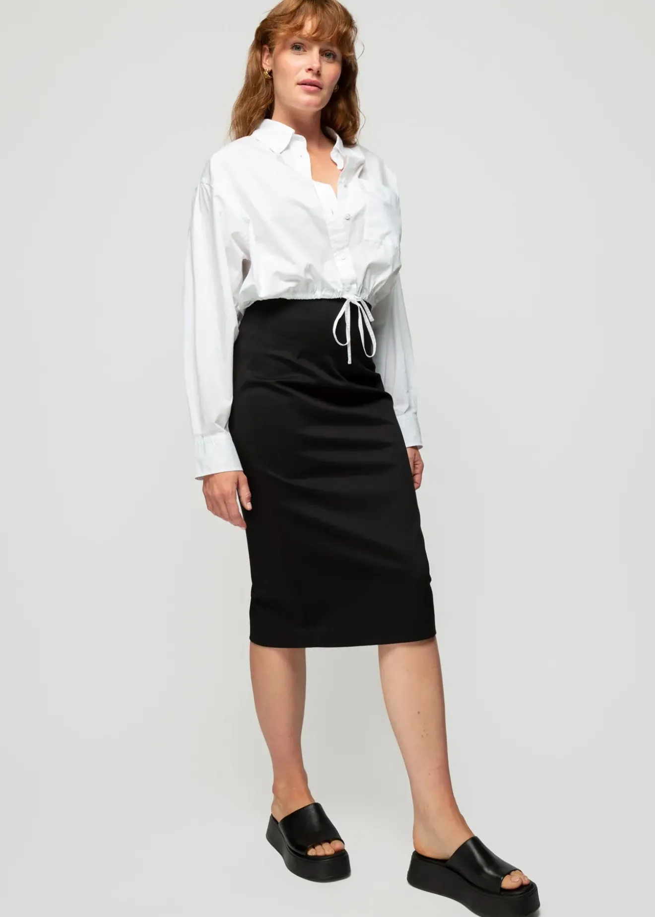 Vanilia Korte Blouse Wit Sale