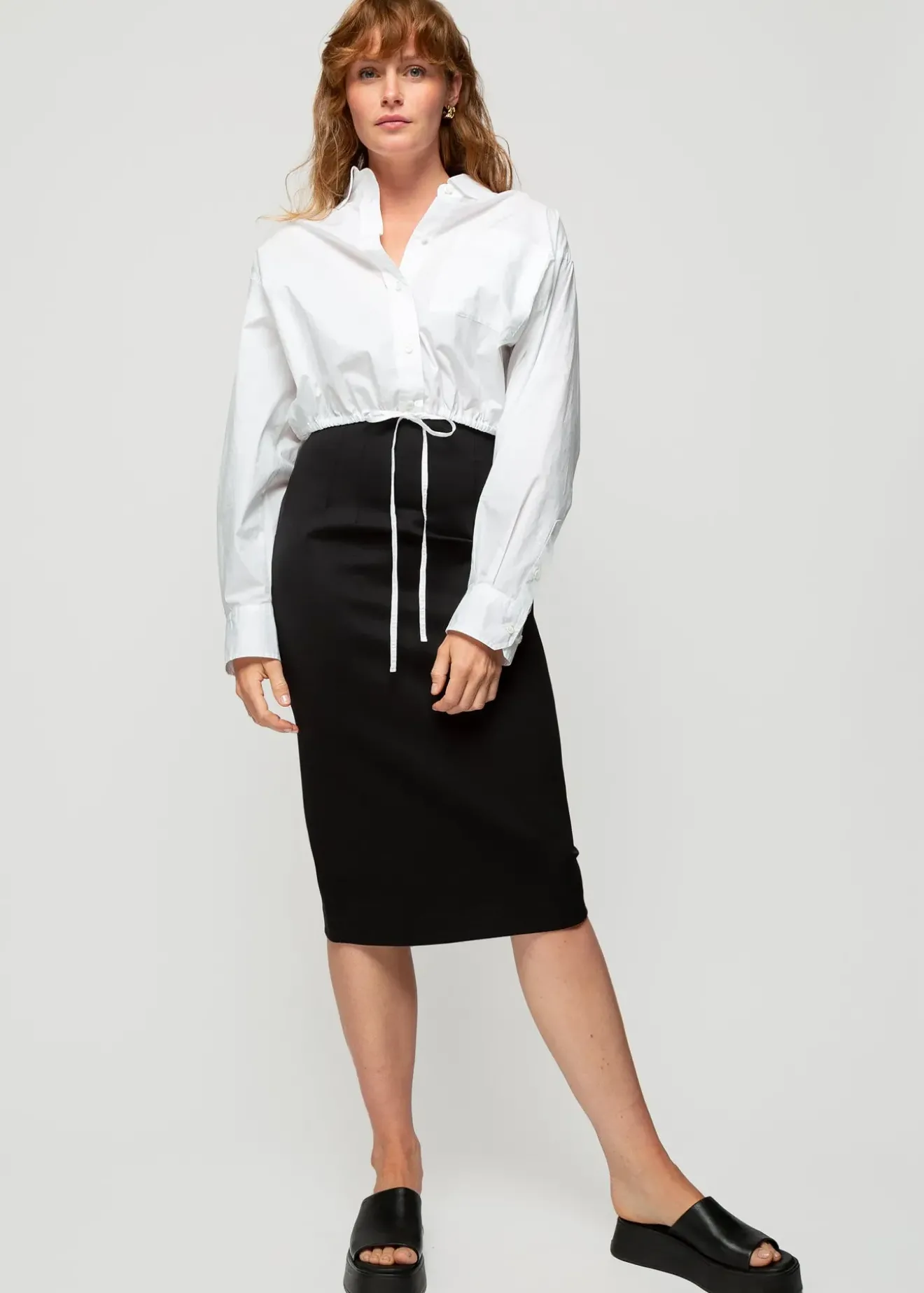 Vanilia Korte Blouse Wit Sale