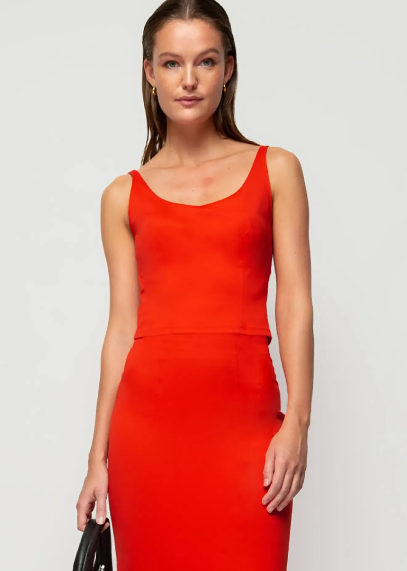 Vanilia Korte Top Met Ronde Hals Valiant Poppy Fashion