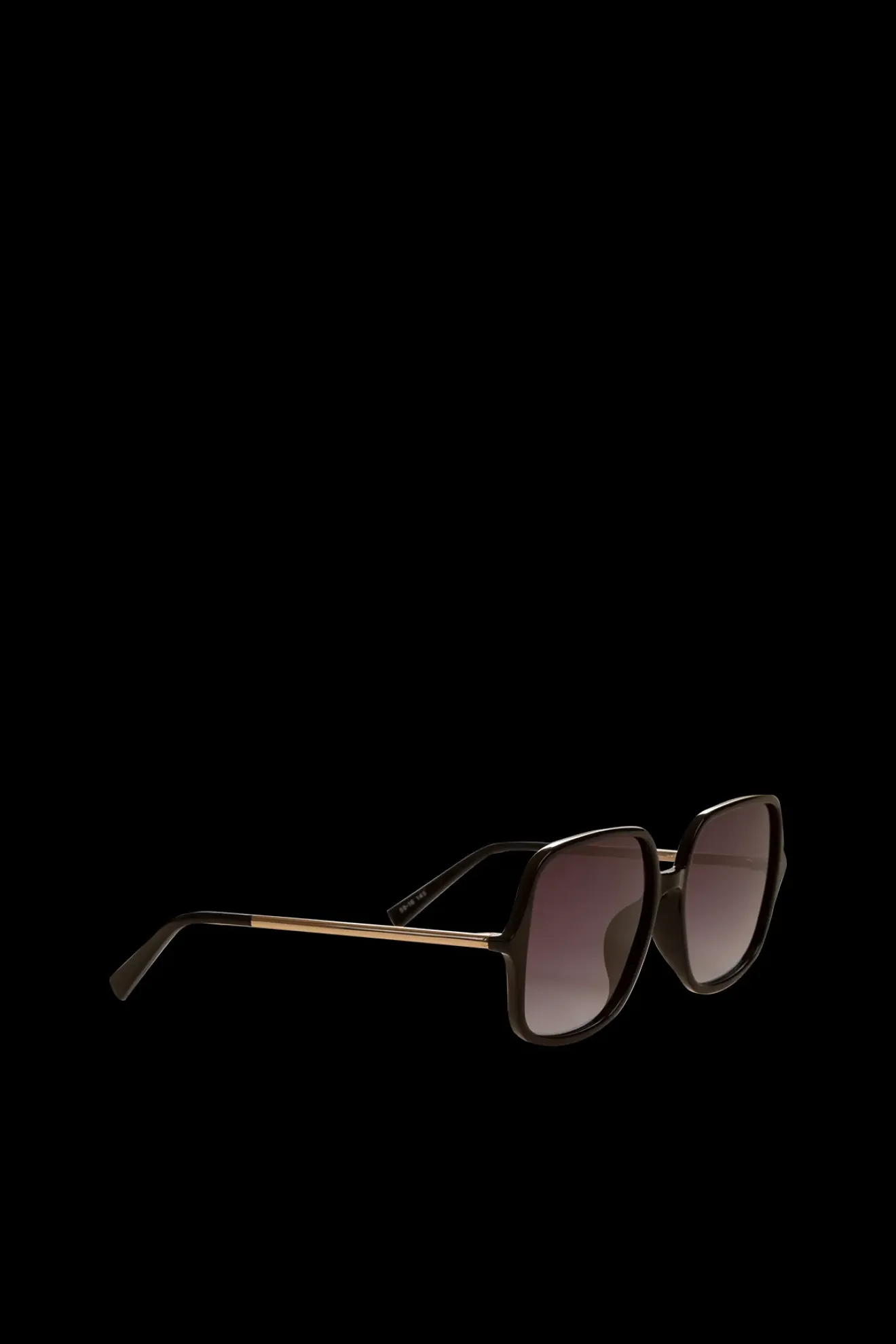 Vanilia Le Specs Zonnebril Hey Hunni Polar Black/Smokey Hot
