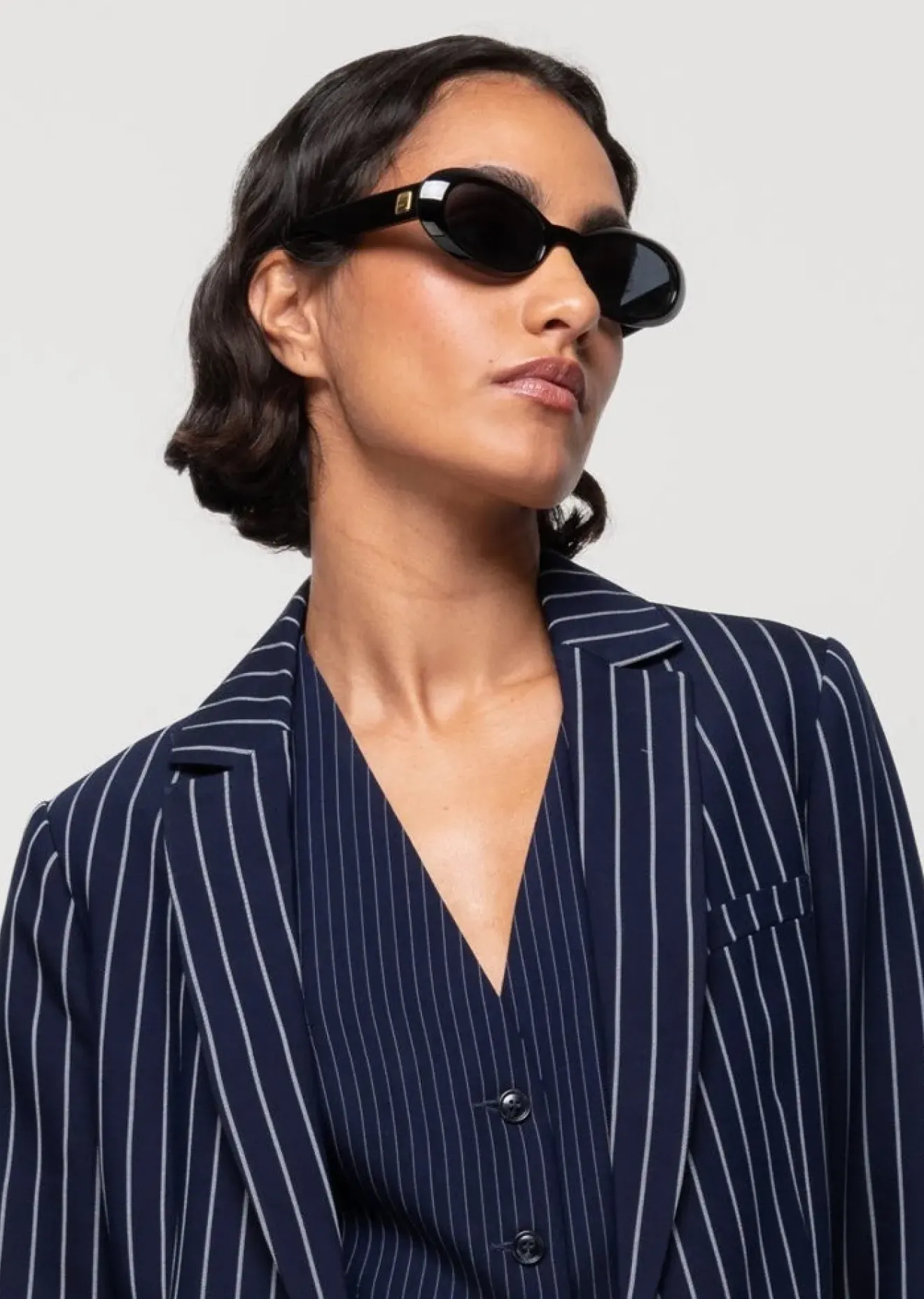 Vanilia Le Specs Zonnebril Work It Black/Grey Hot