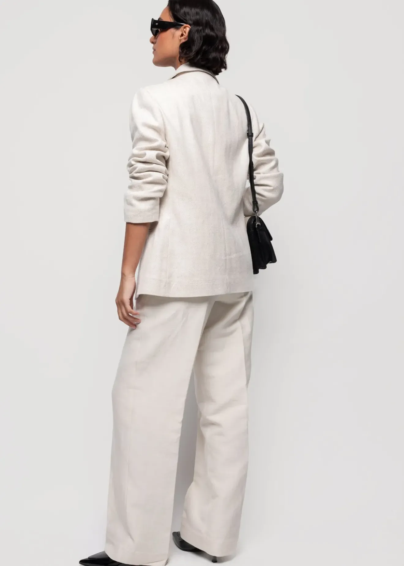 Vanilia Linnen Pantalon Natural Linnen Clearance
