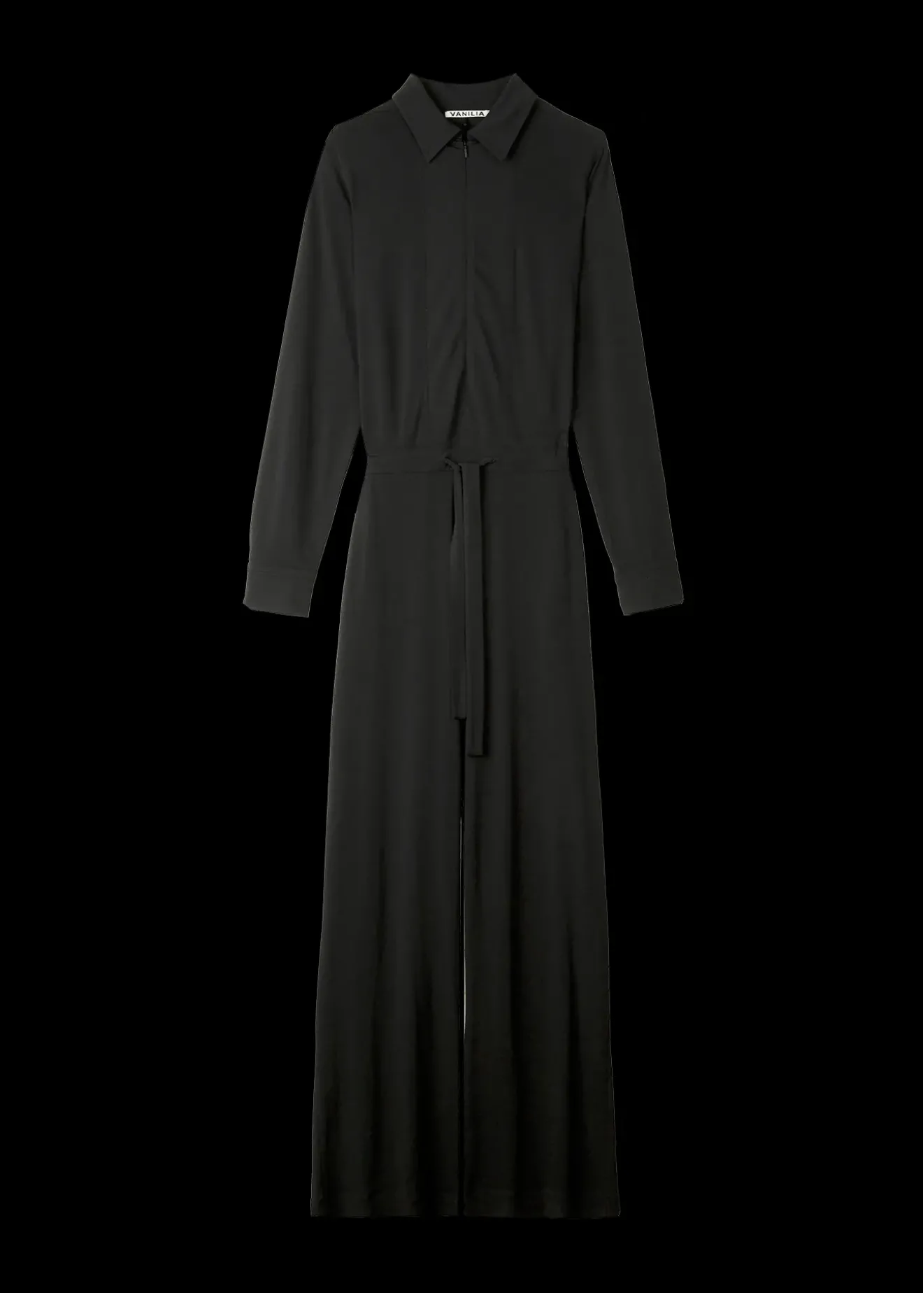 Vanilia Long Sleeve Jumpsuit Zwart Online