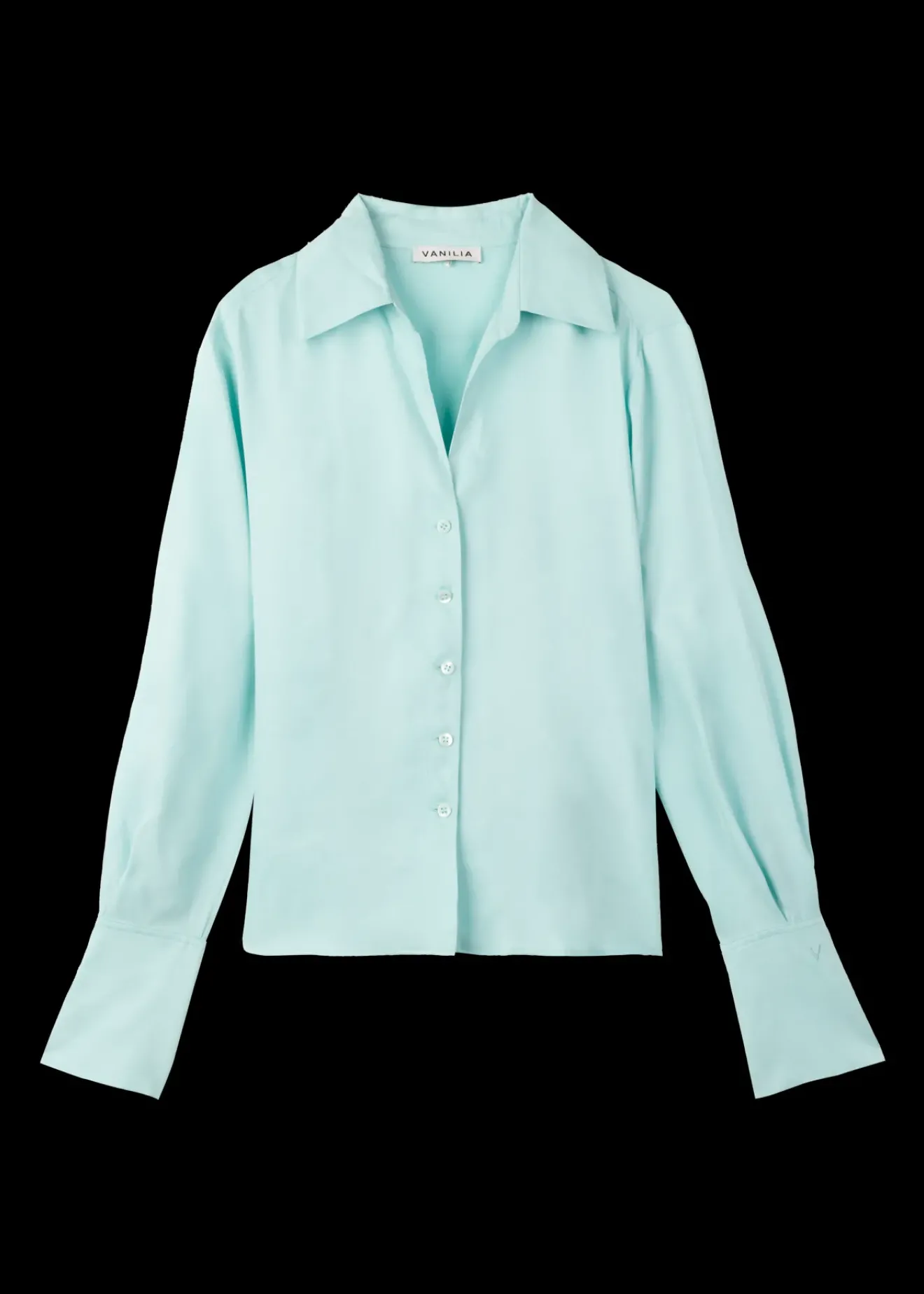 Vanilia Lyocell Blouse Aquamarine Sale