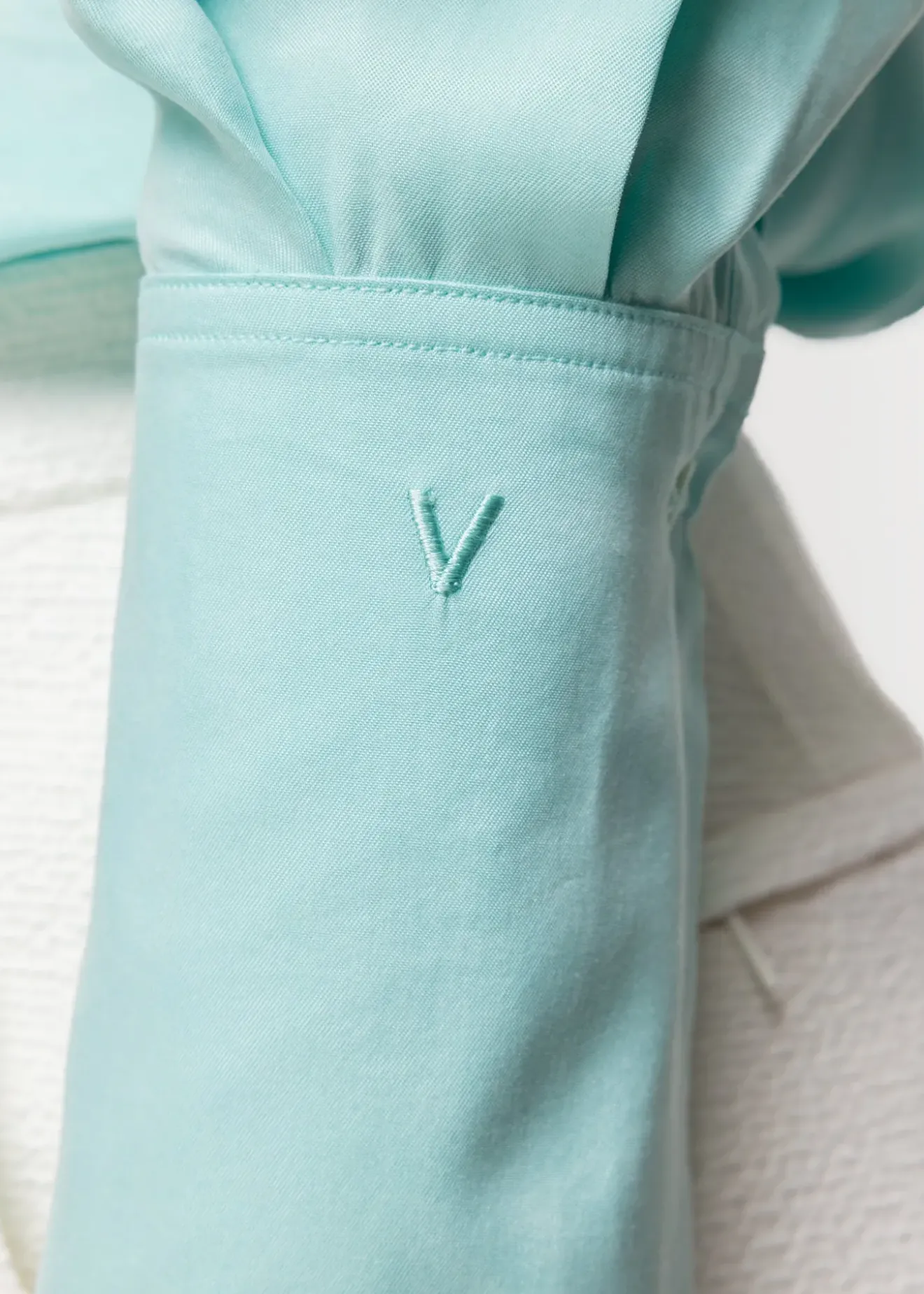 Vanilia Lyocell Blouse Aquamarine Sale