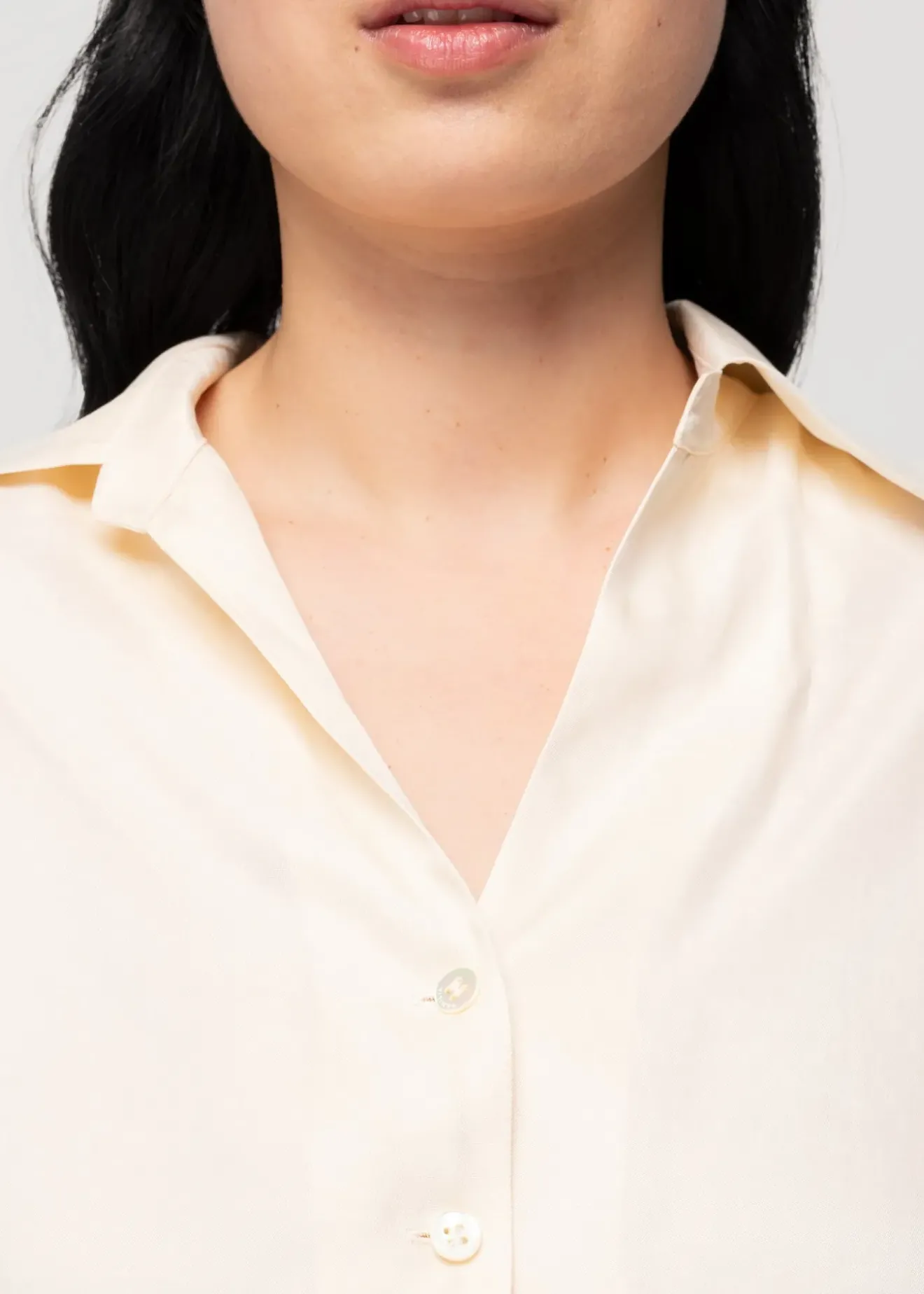 Vanilia Lyocell Blouse Birch Hot
