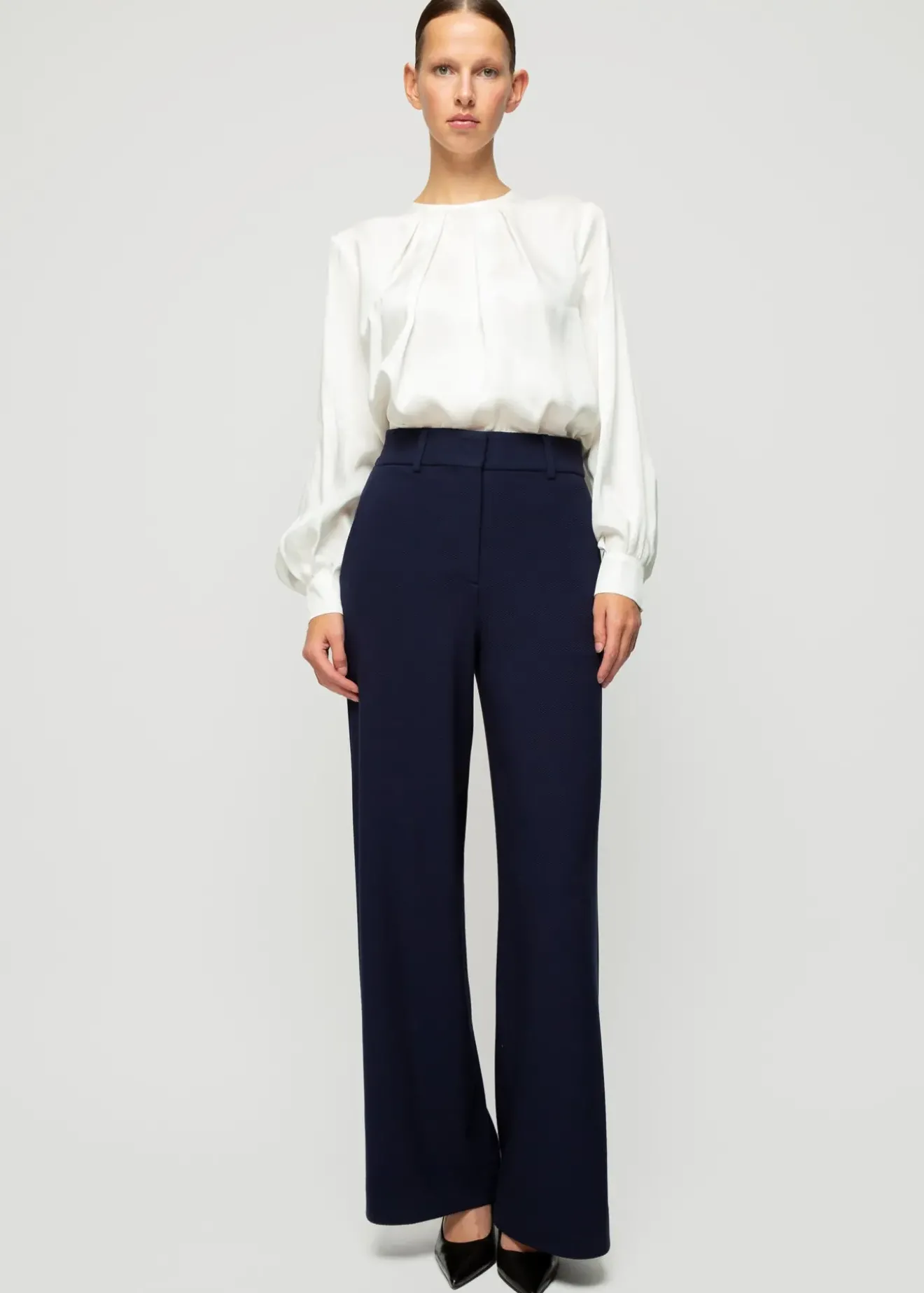 Vanilia Lyocell Blouse Ecru Outlet