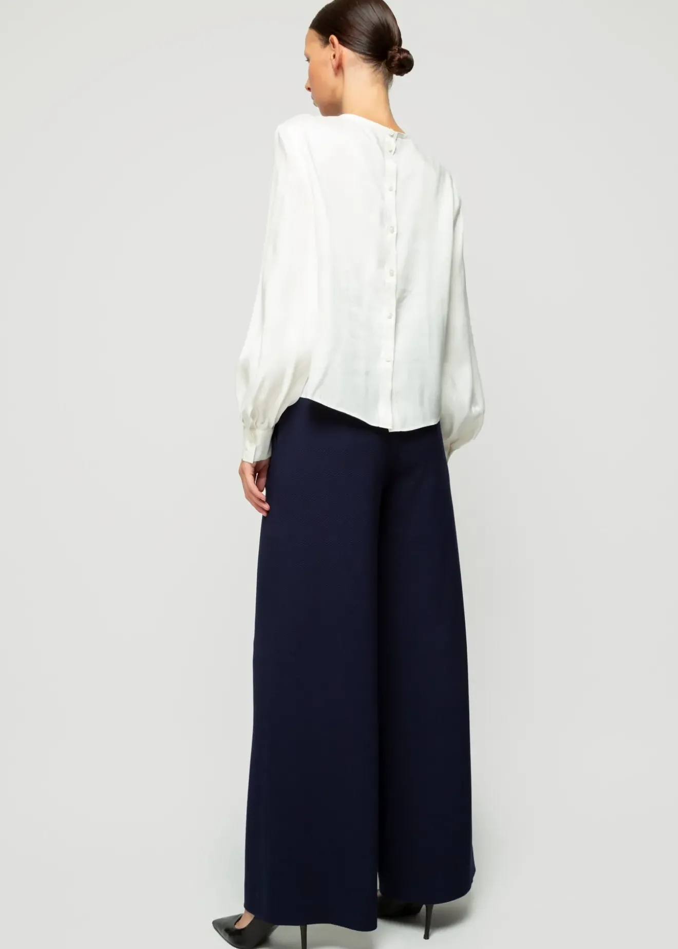 Vanilia Lyocell Blouse Ecru Outlet
