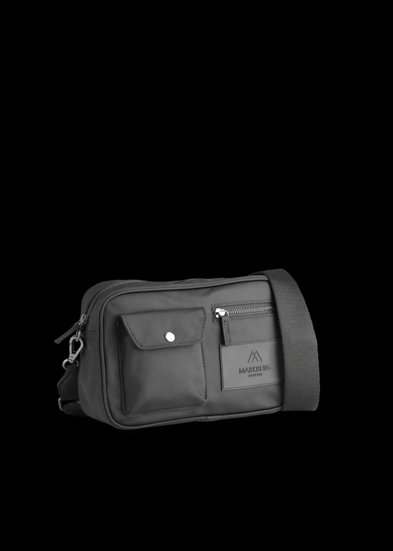 Vanilia Markberg Crossbody Tas Darla Medium Zwart Sale