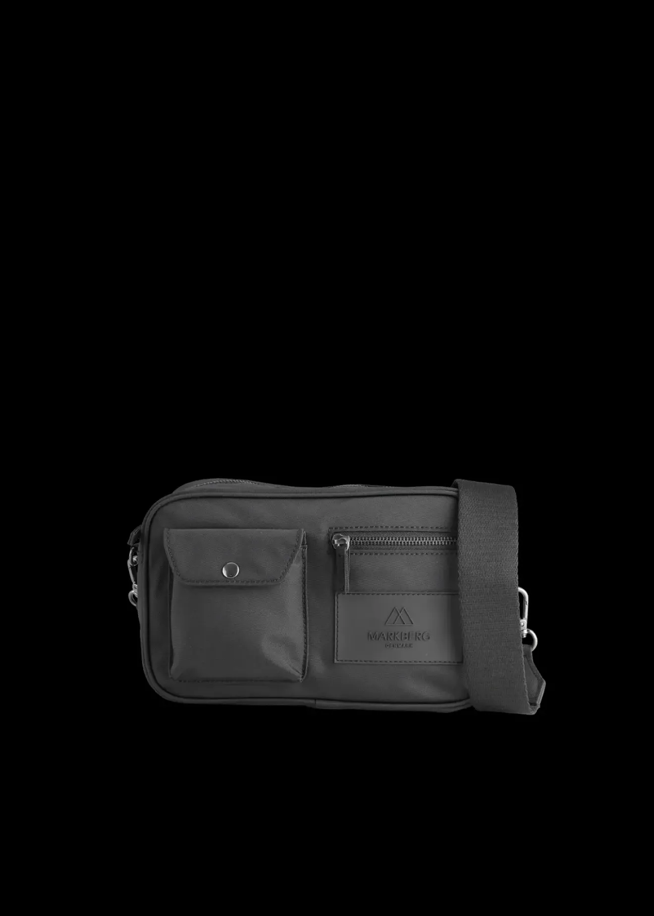 Vanilia Markberg Crossbody Tas Darla Medium Zwart Sale