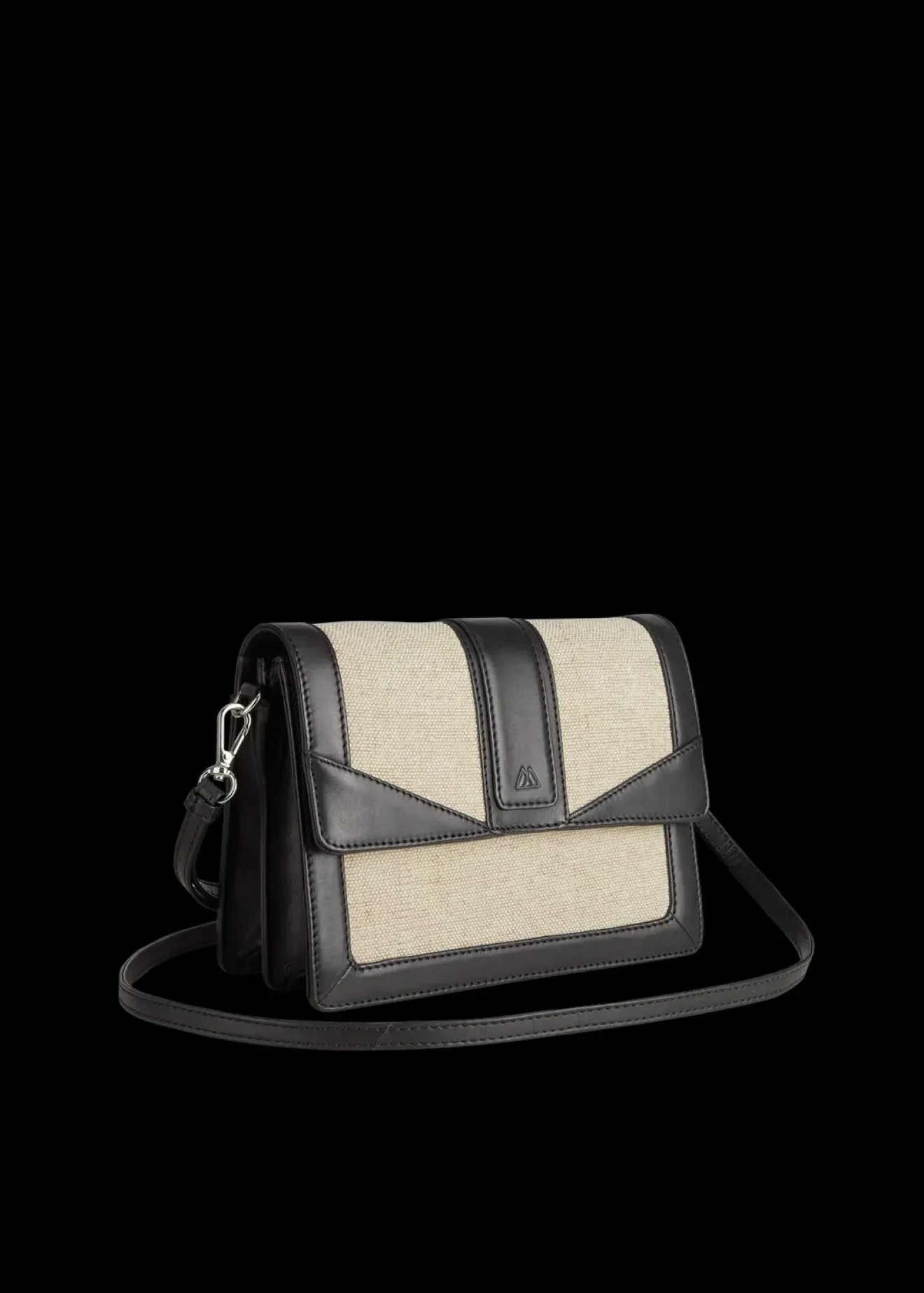 Vanilia Markberg Crossbody Tas Jane Black/Ecru Hot