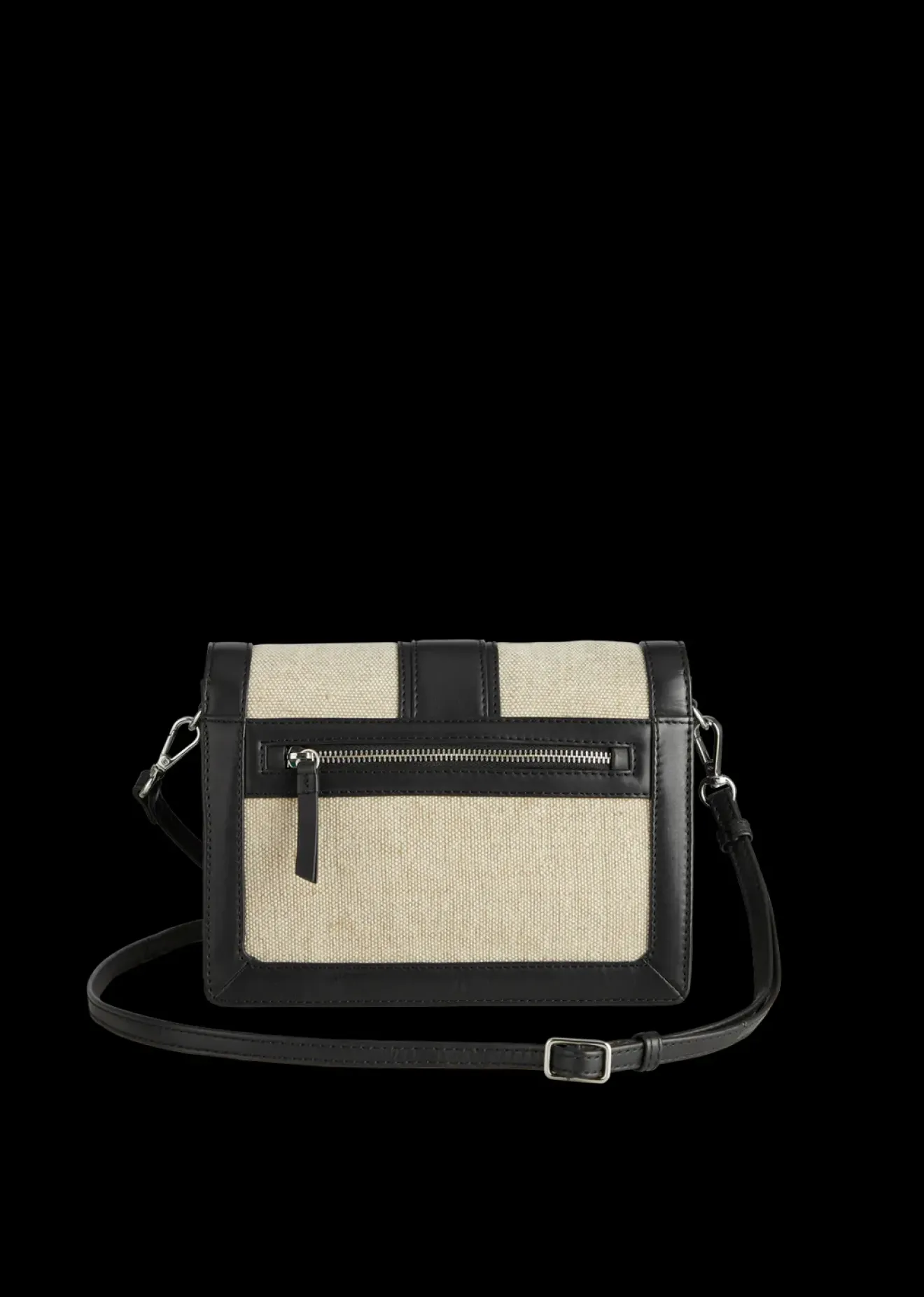 Vanilia Markberg Crossbody Tas Jane Black/Ecru Hot