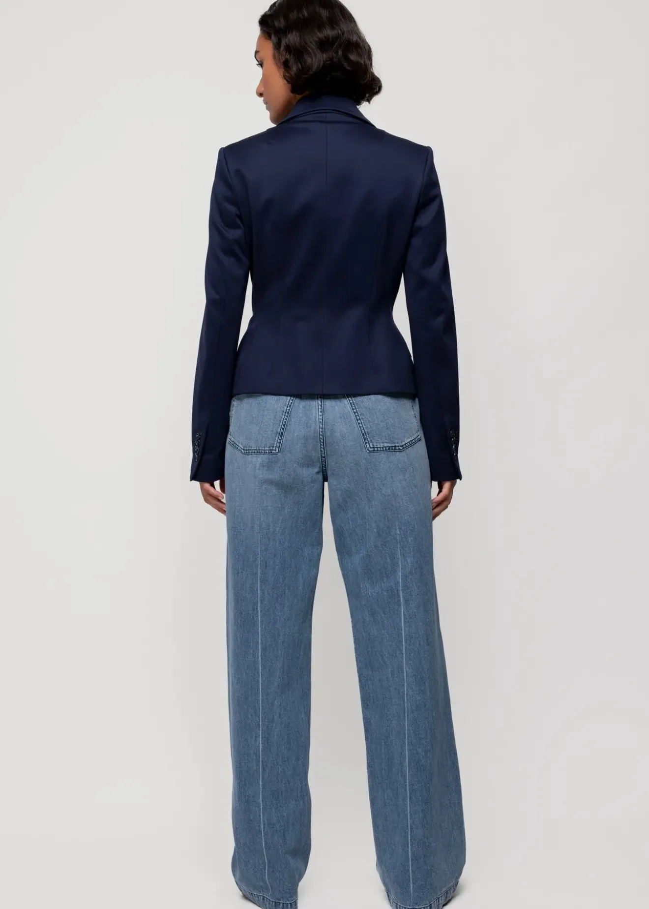 Vanilia Punto Korset Blazer Classic Navy Sale