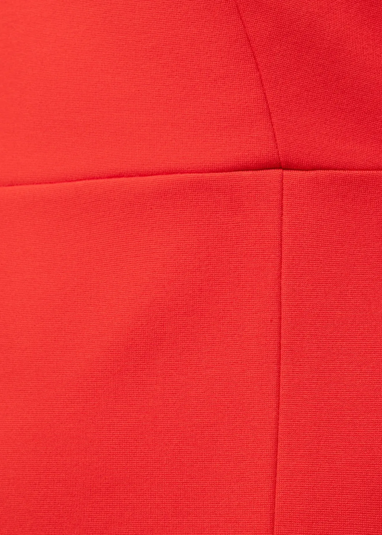Vanilia Punto Midi Jurk Met Split Molten Lava Clearance