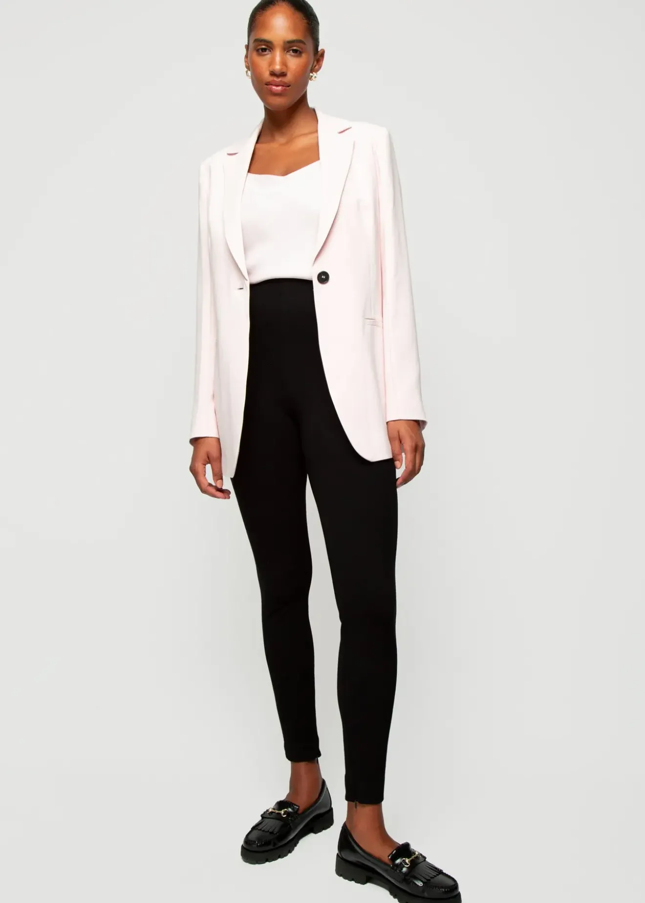 Vanilia Rib Legging Zwart Sale