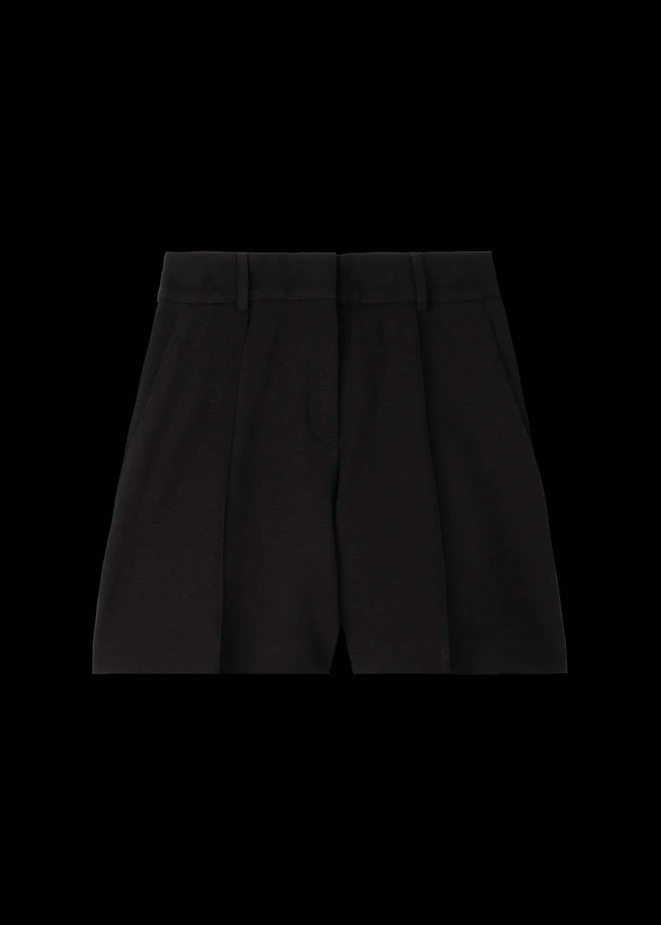 Vanilia Rib Short Zwart Best