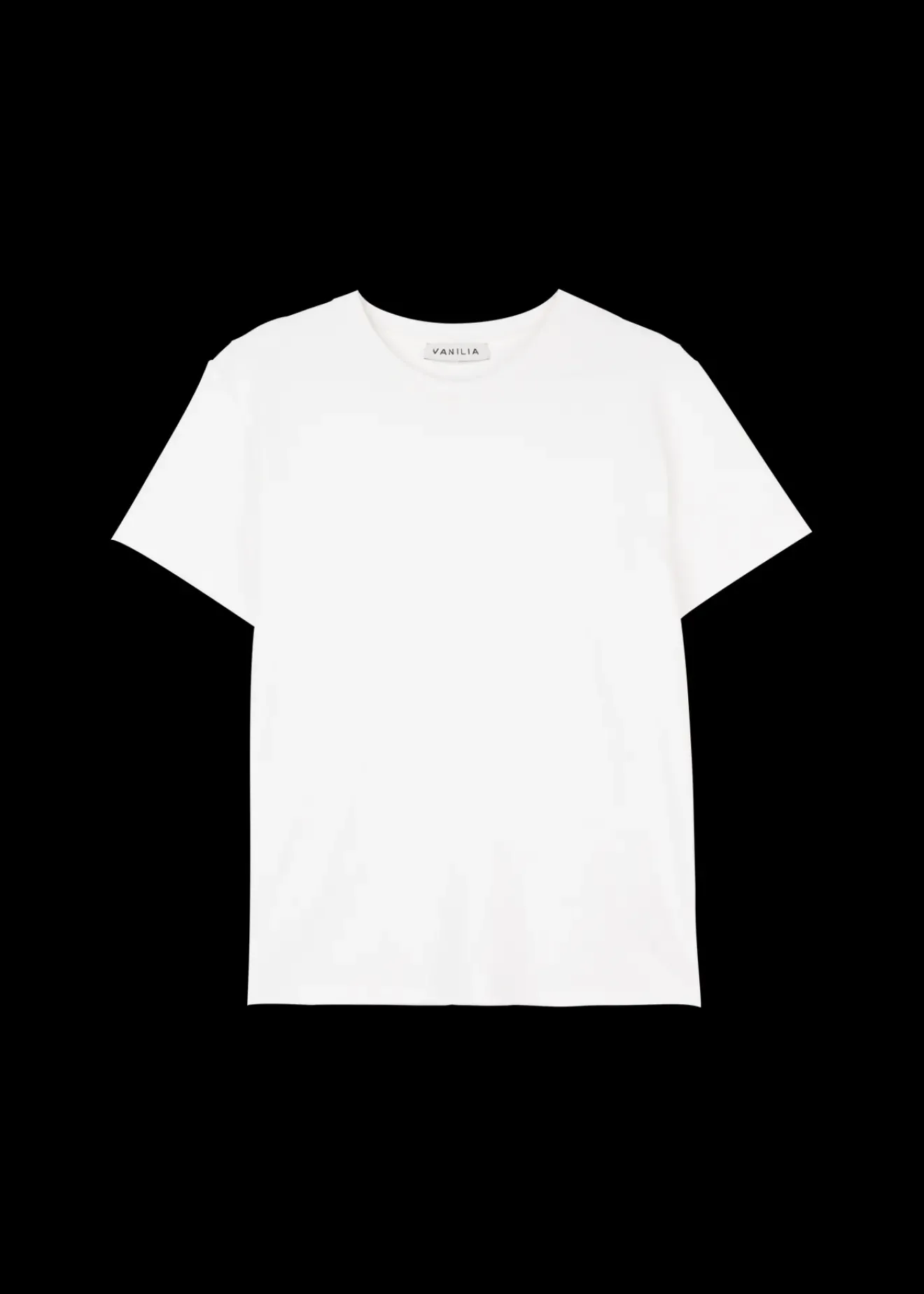 Vanilia Rib T-Shirt Wit Best