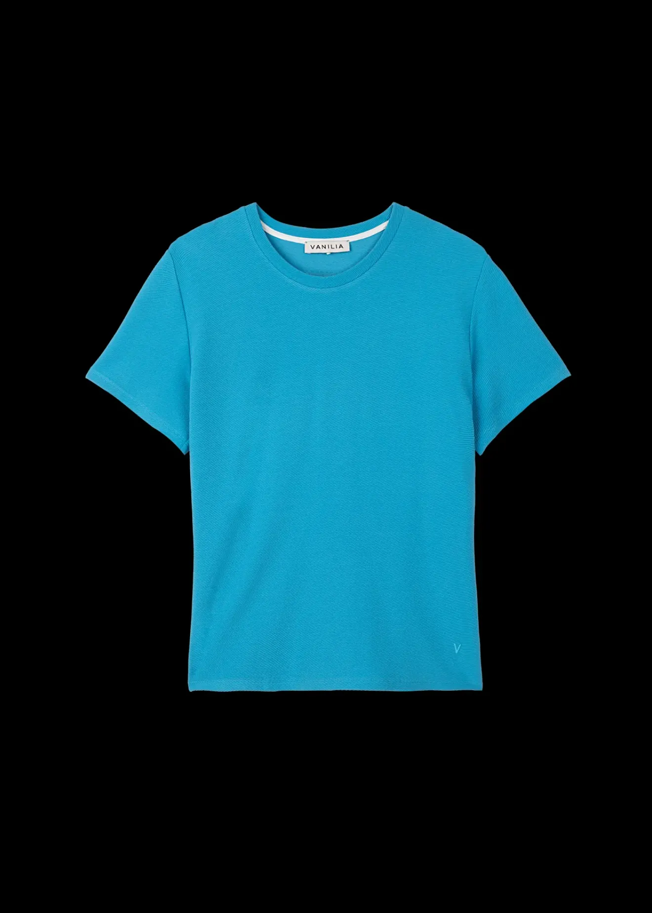 Vanilia Rib T-Shirt Splash Fashion