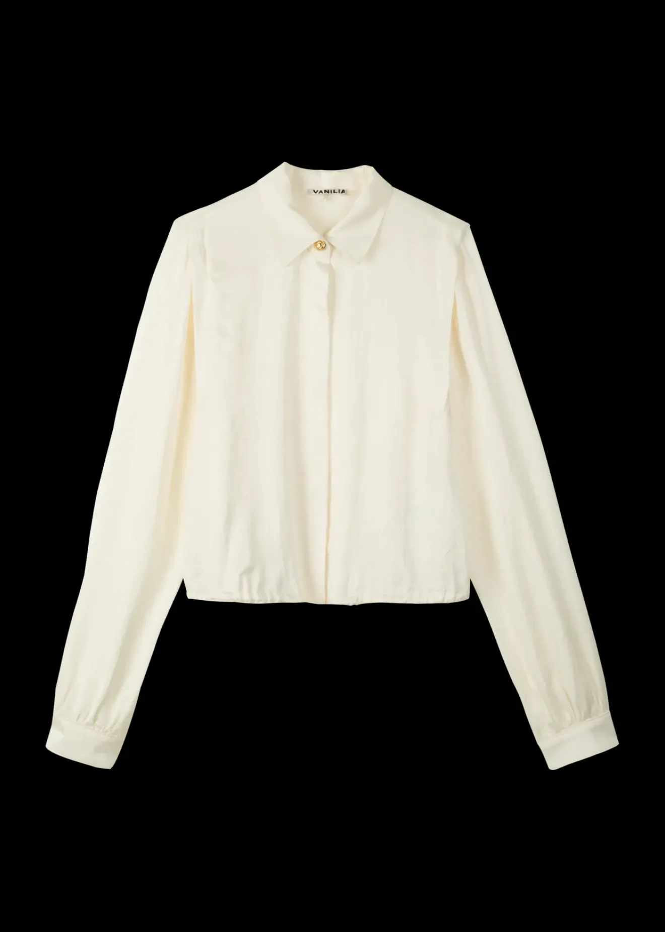 Vanilia Satijnen Blouse Pristine Discount