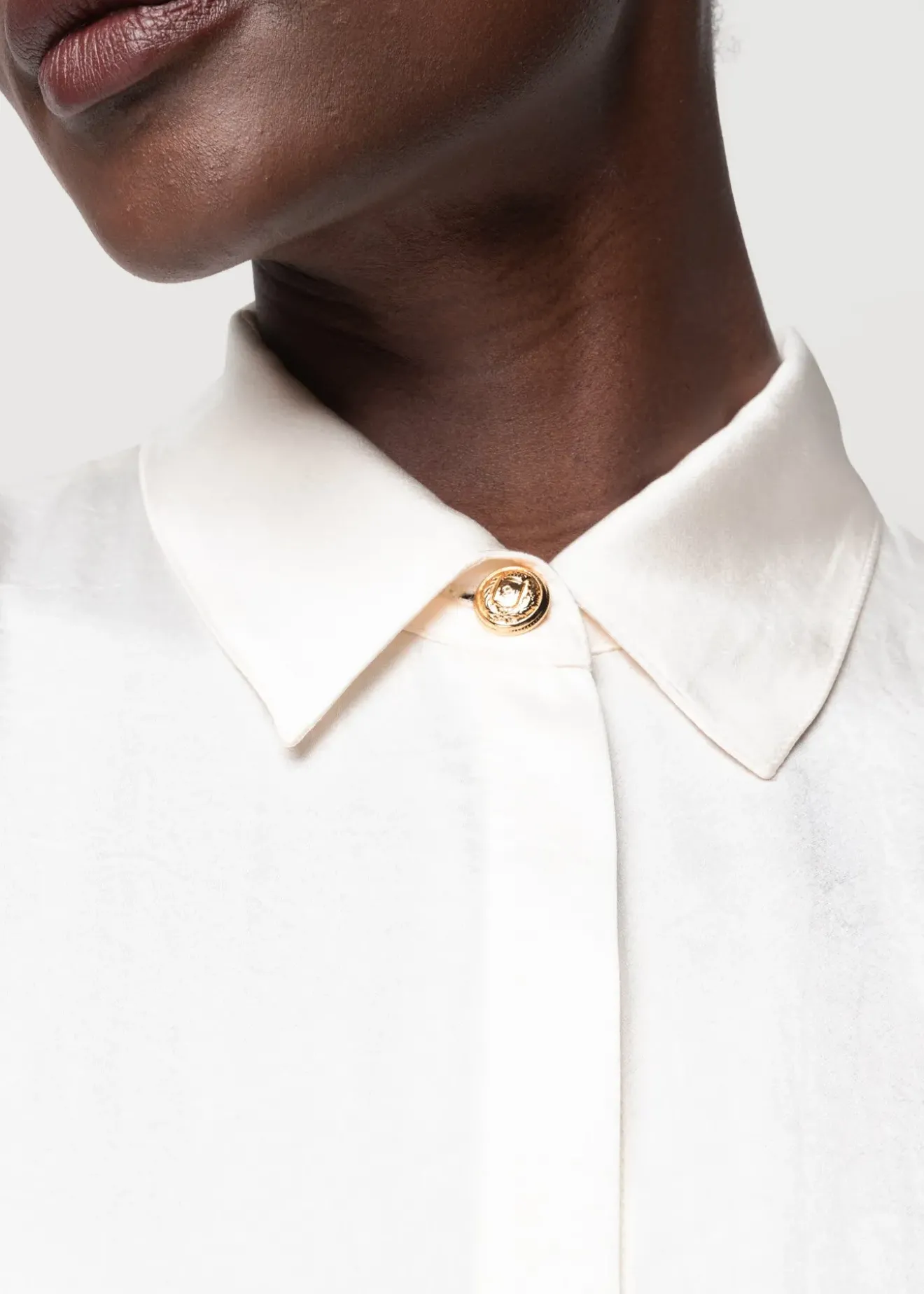 Vanilia Satijnen Blouse Pristine Discount