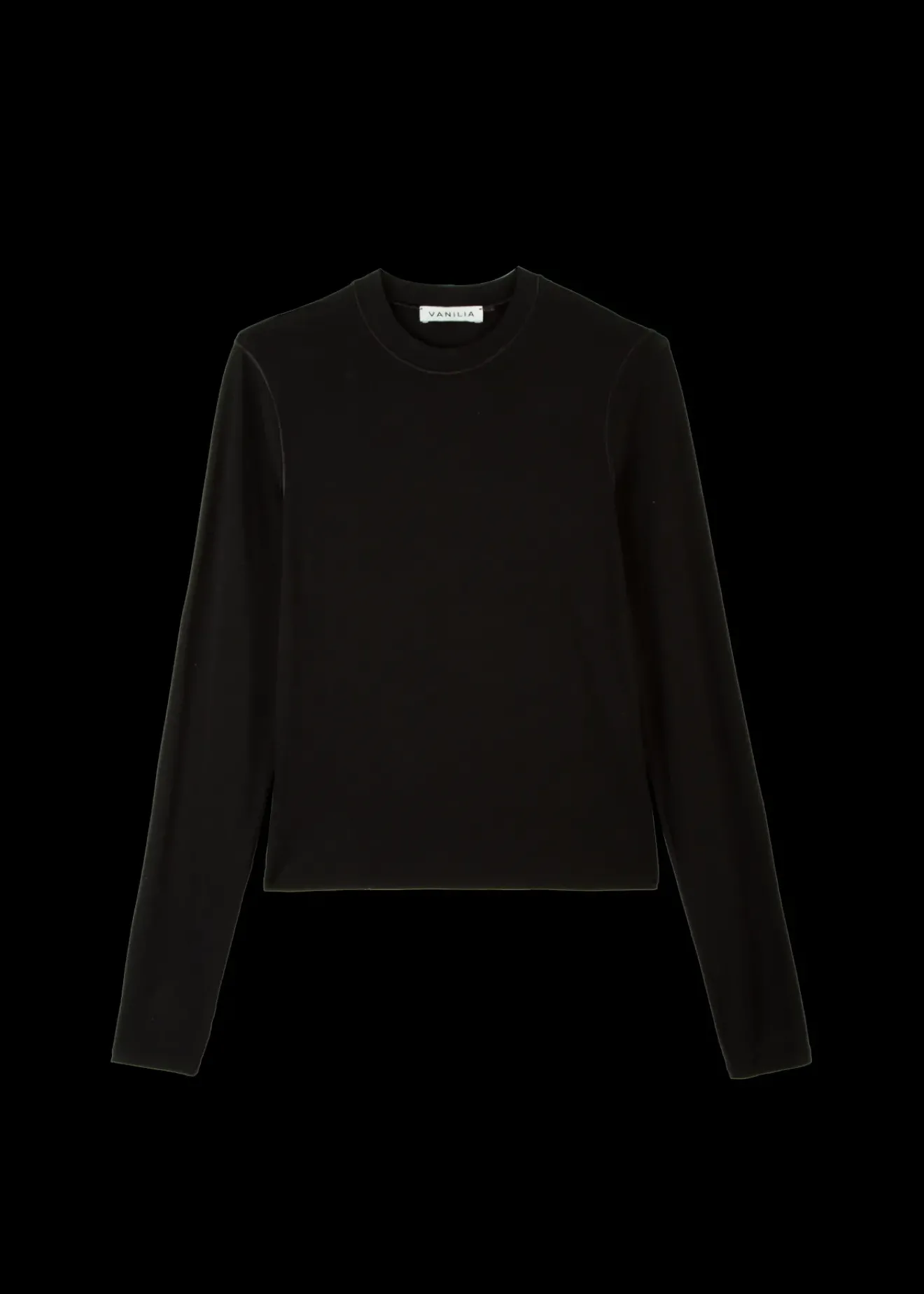 Vanilia Second Skin Top Zwart Clearance