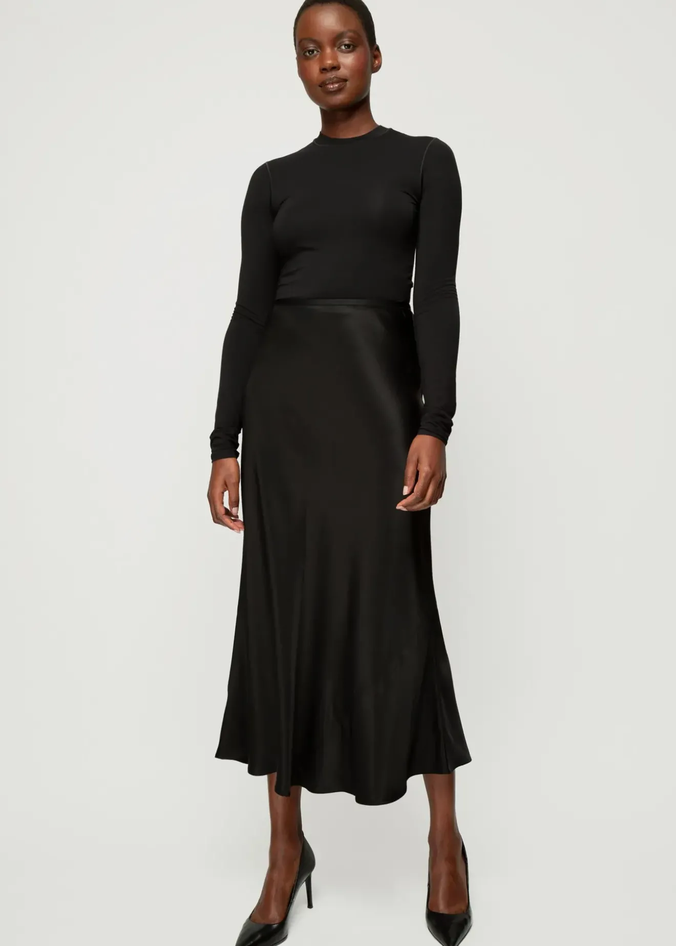 Vanilia Second Skin Top Zwart Clearance
