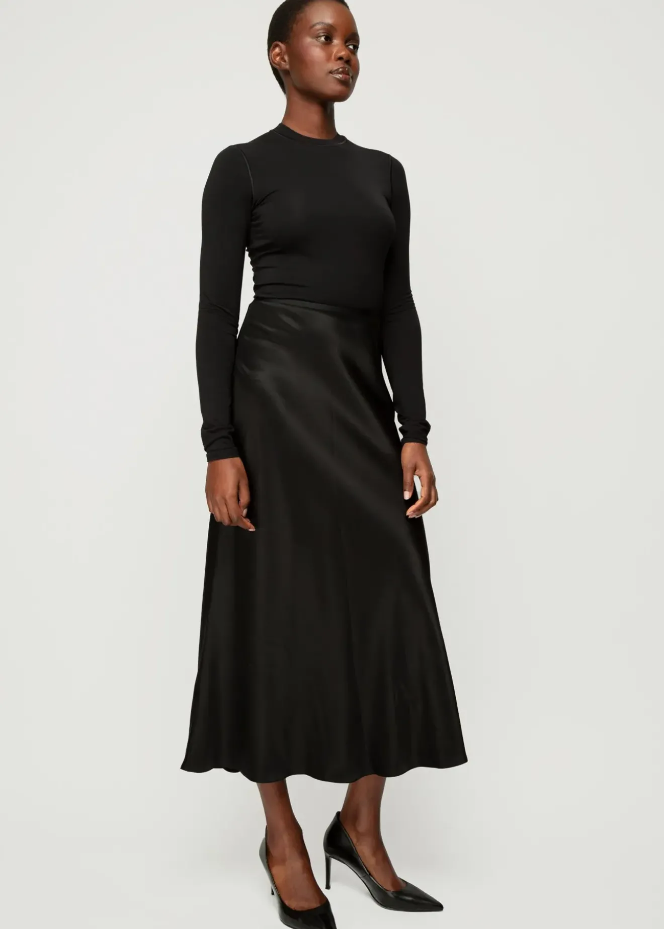 Vanilia Second Skin Top Zwart Clearance