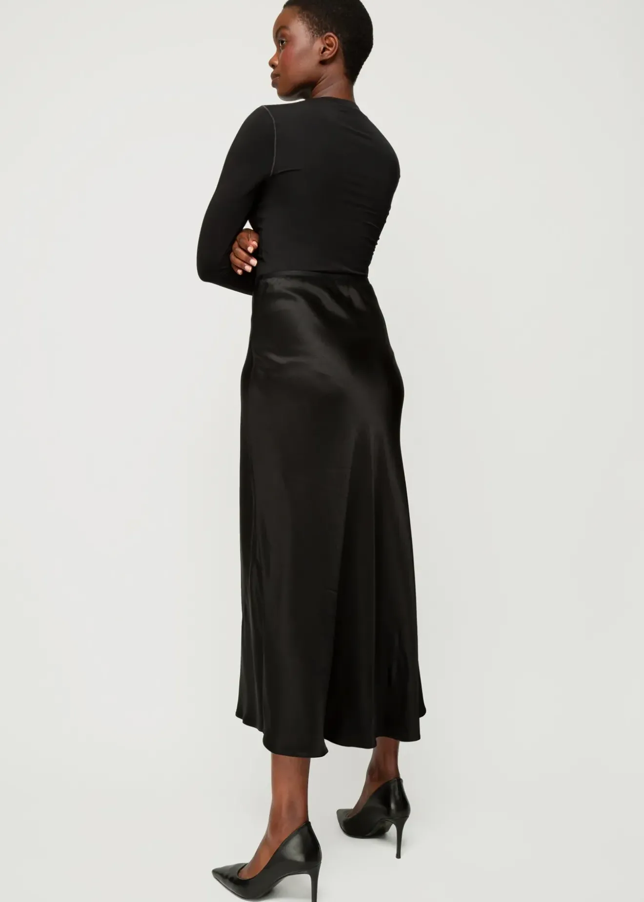 Vanilia Second Skin Top Zwart Clearance
