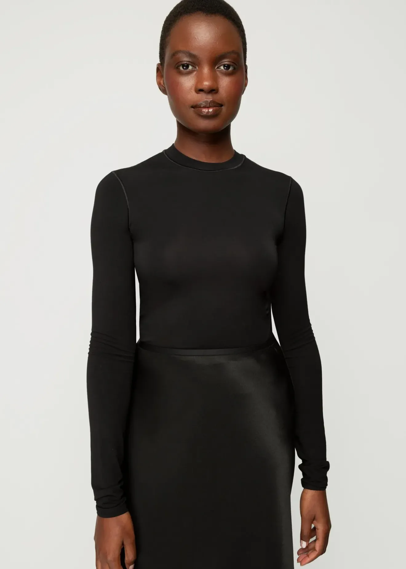 Vanilia Second Skin Top Zwart Clearance