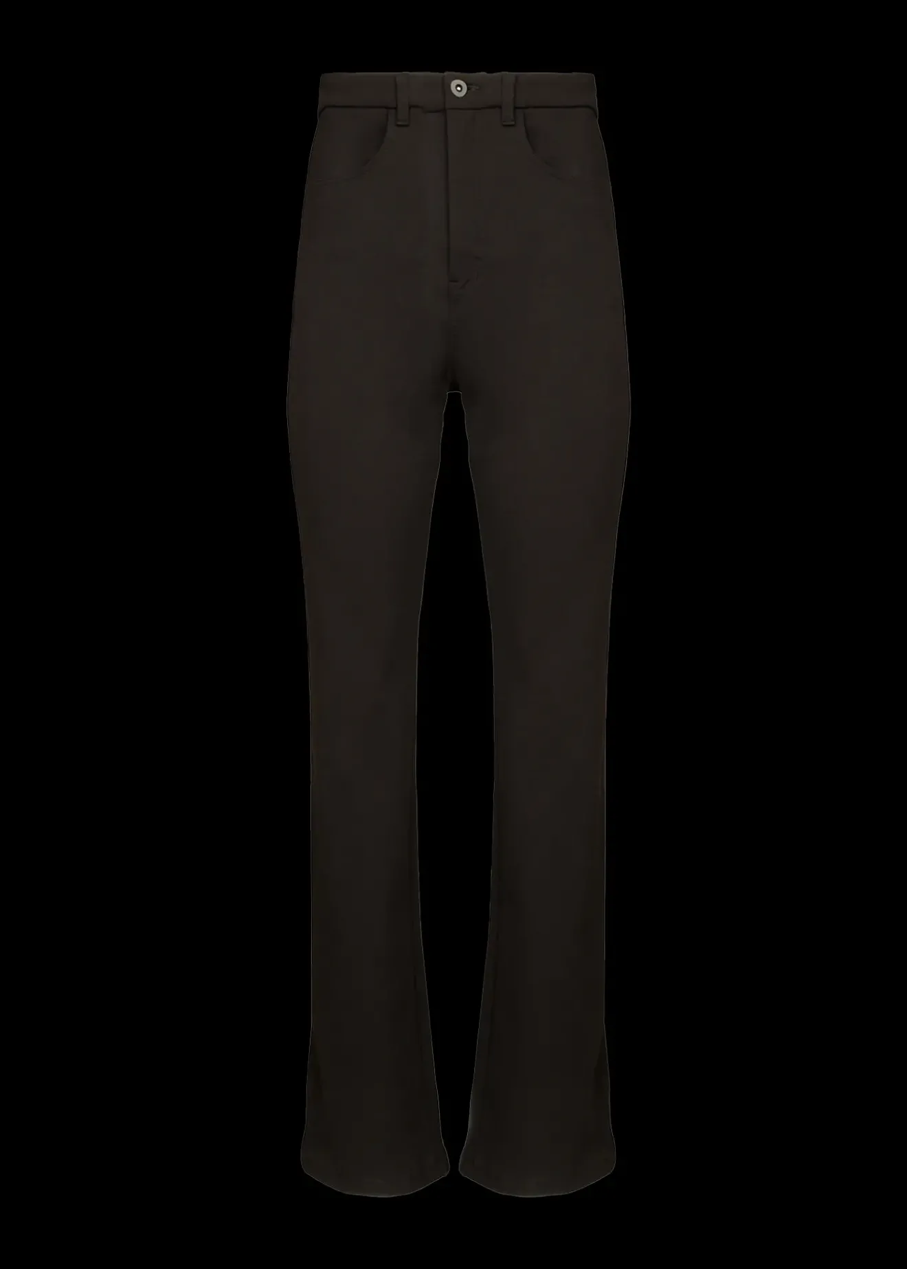Vanilia Stretch Flaired Zwart Fashion
